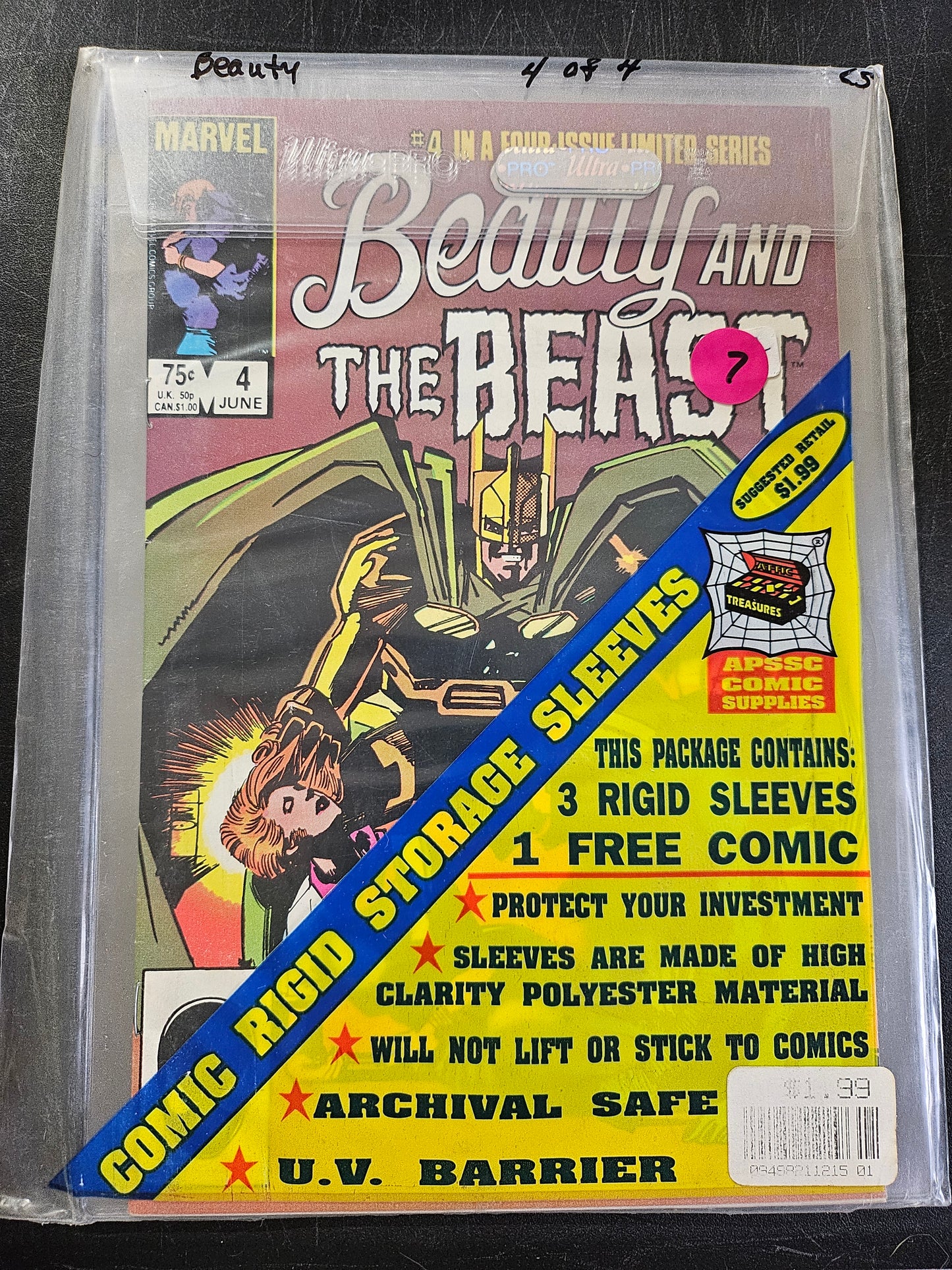 Beauty and the Beast – Marvel Comics – (1984–1985) – Volume 1 – Limited Series - #4 of 4 - Sealed