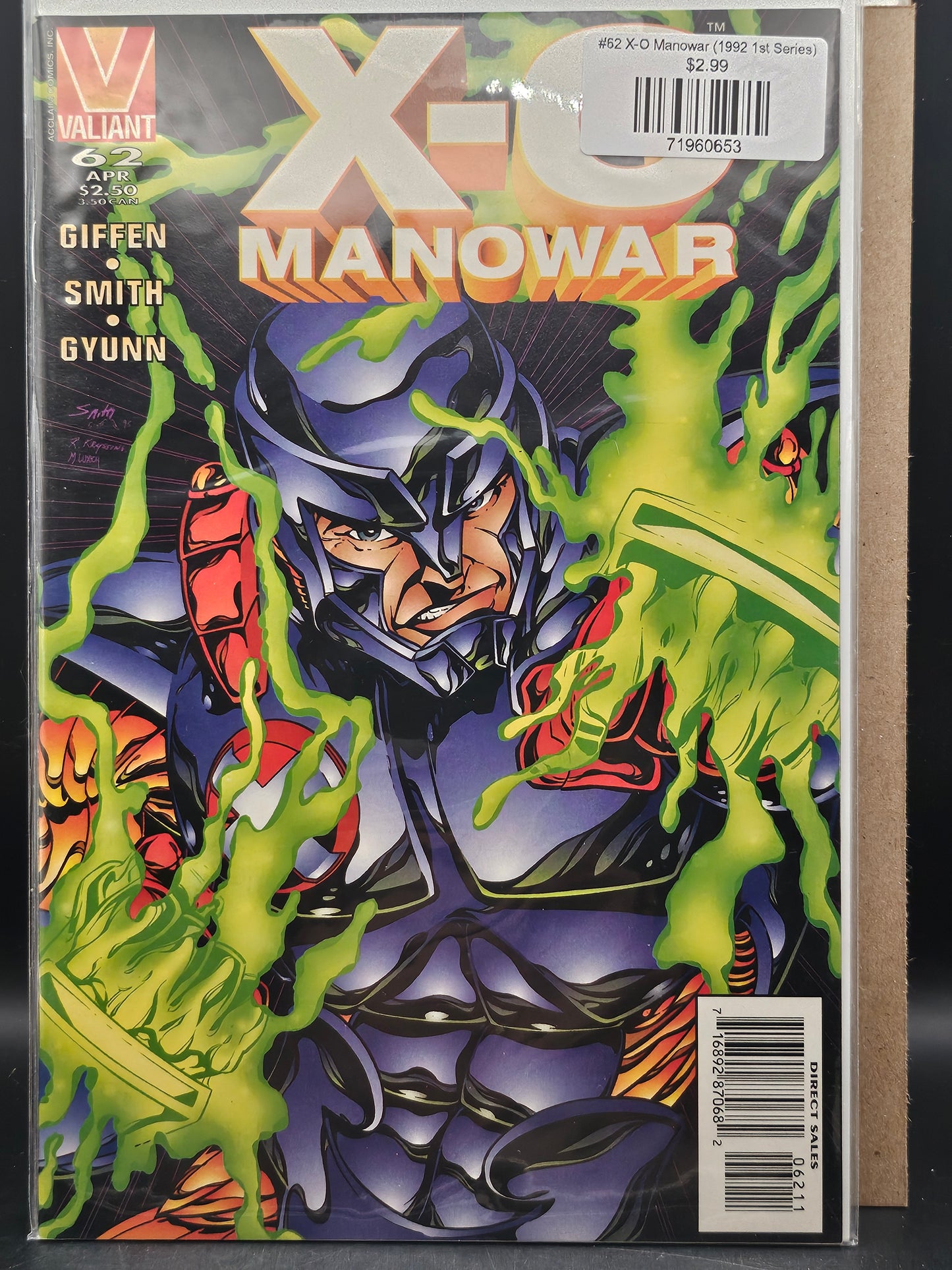 #62 X-O Manowar (1992 1st Series)