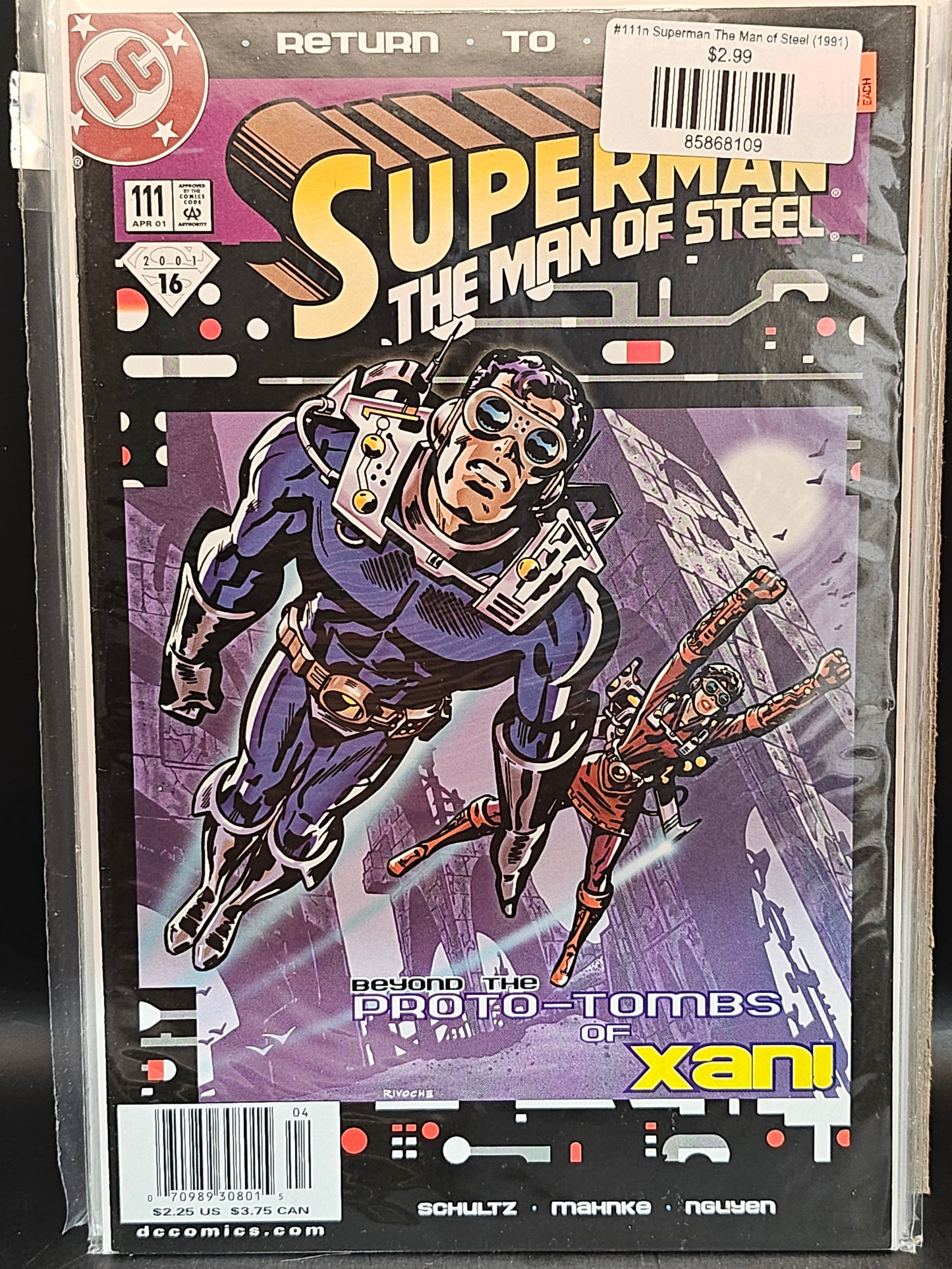 #111n Superman The Man of Steel (1991)
