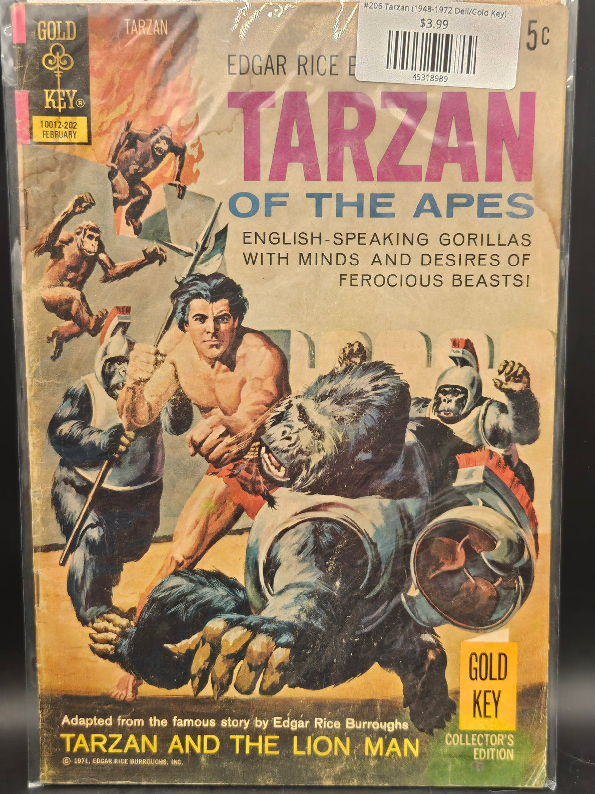 #206 Tarzan (1948-1972 Dell/Gold Key)