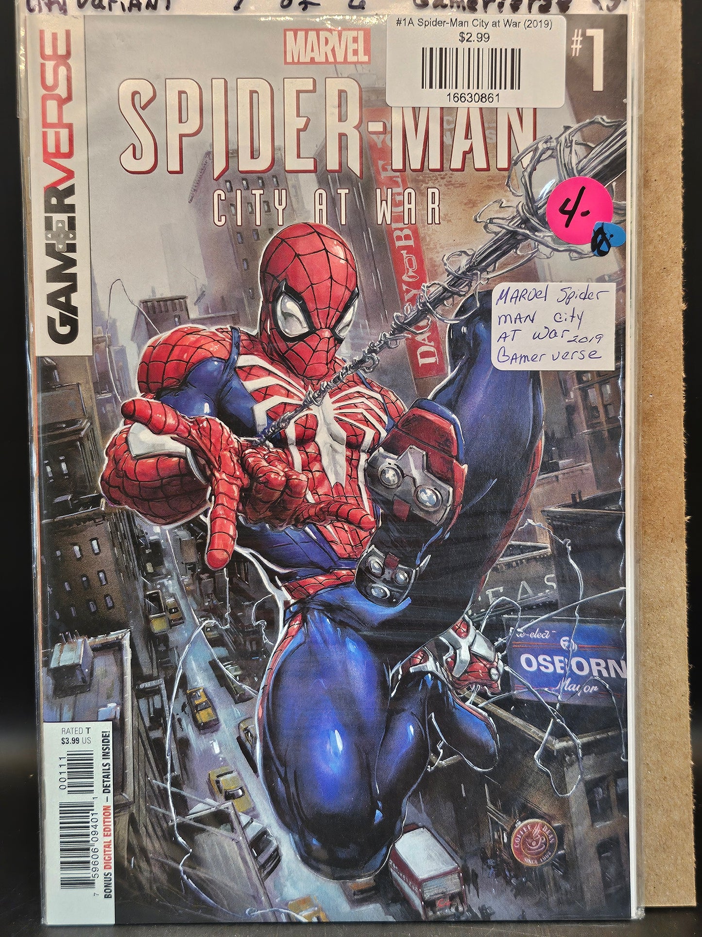 #1A Spider-Man City at War (2019)