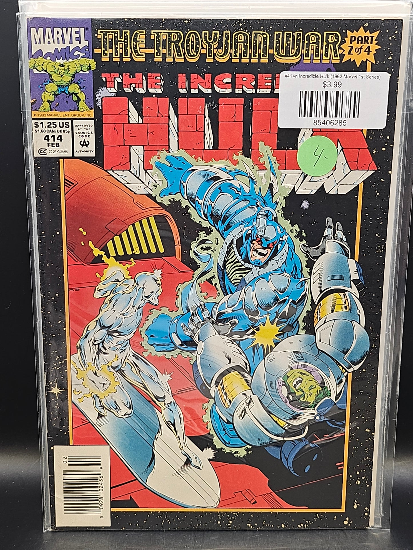 #414n Incredible Hulk (1962 Marvel 1st Series)