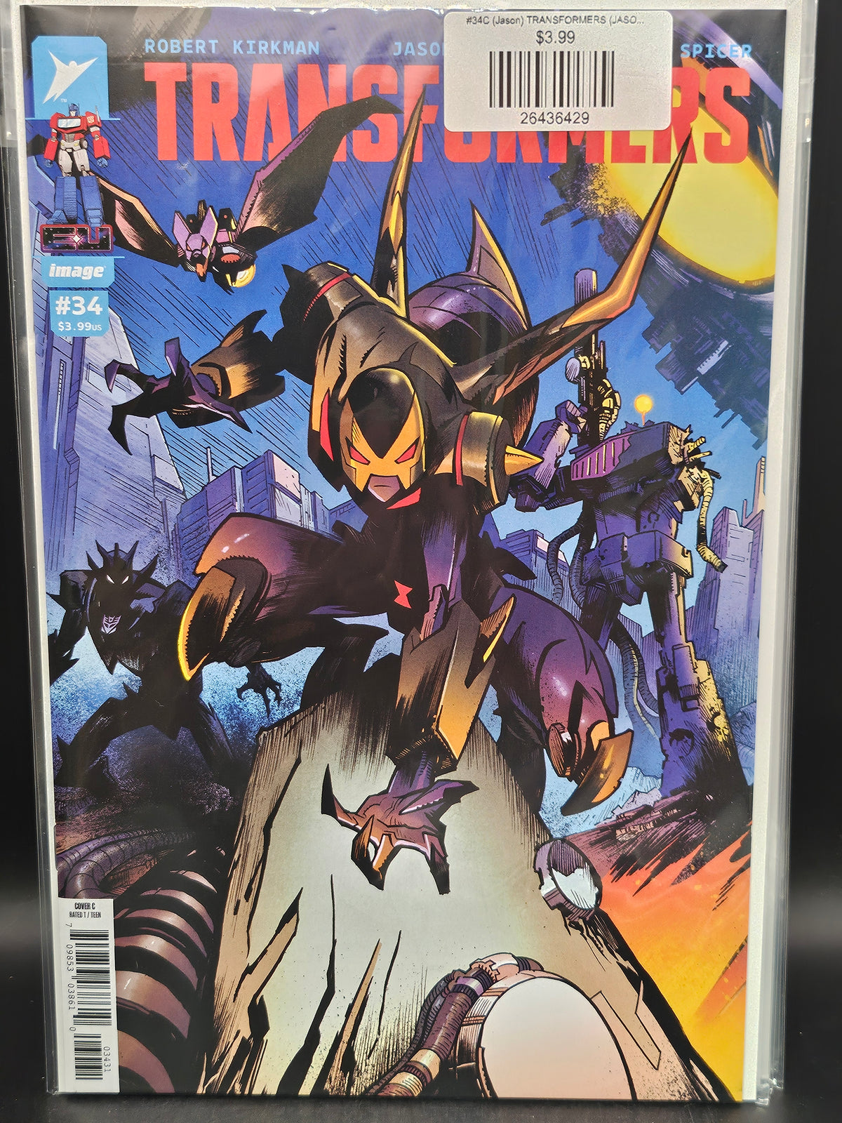 #34C (Jason) TRANSFORMERS (JASON HOWARD & ANNALISA LEONI CONNECTING VAR)