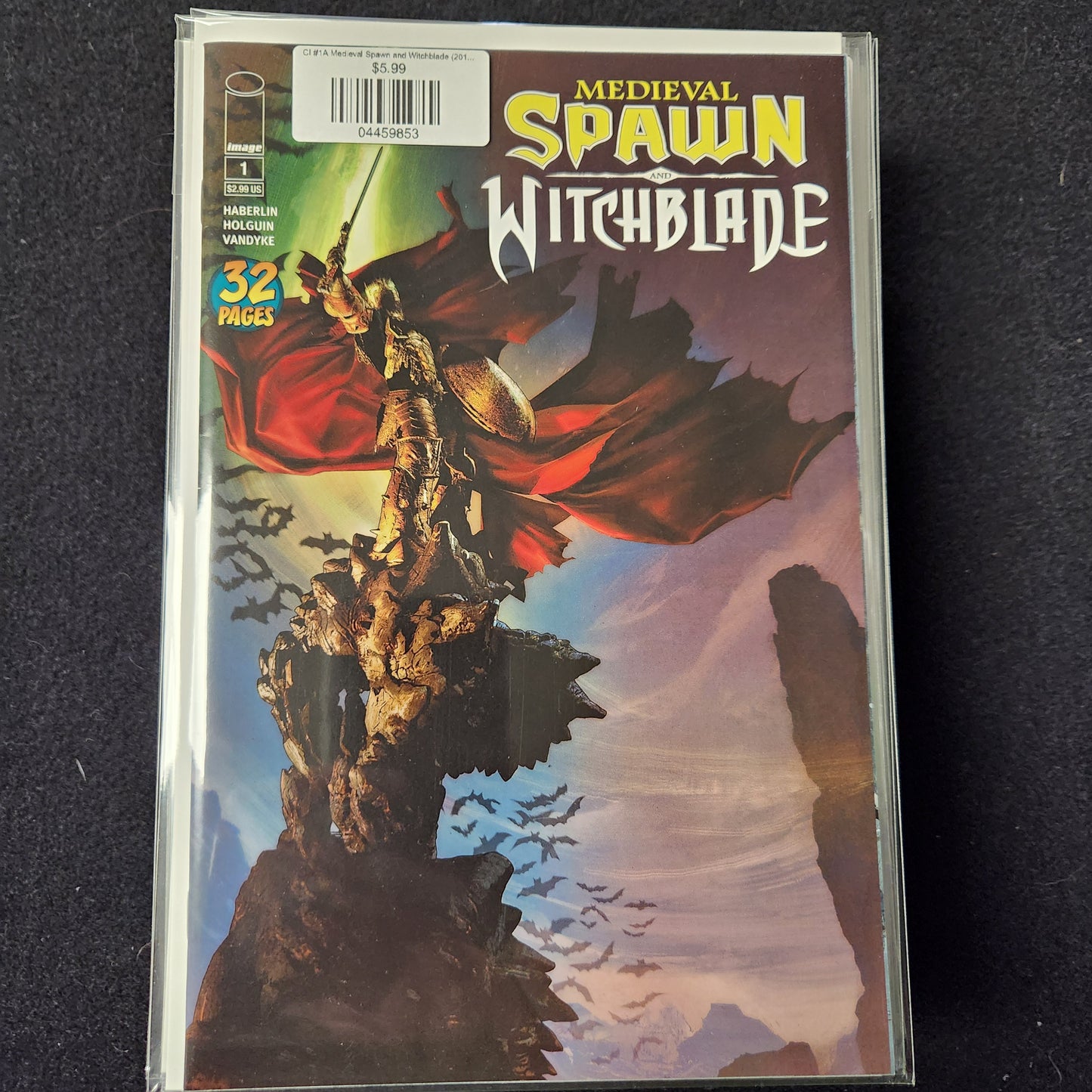 CI #1A Medieval Spawn and Witchblade (2018 Image)