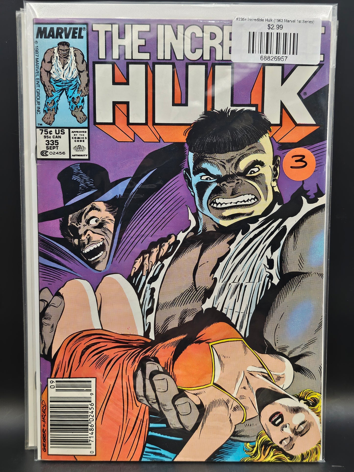 #335n Incredible Hulk (1962 Marvel 1st Series)