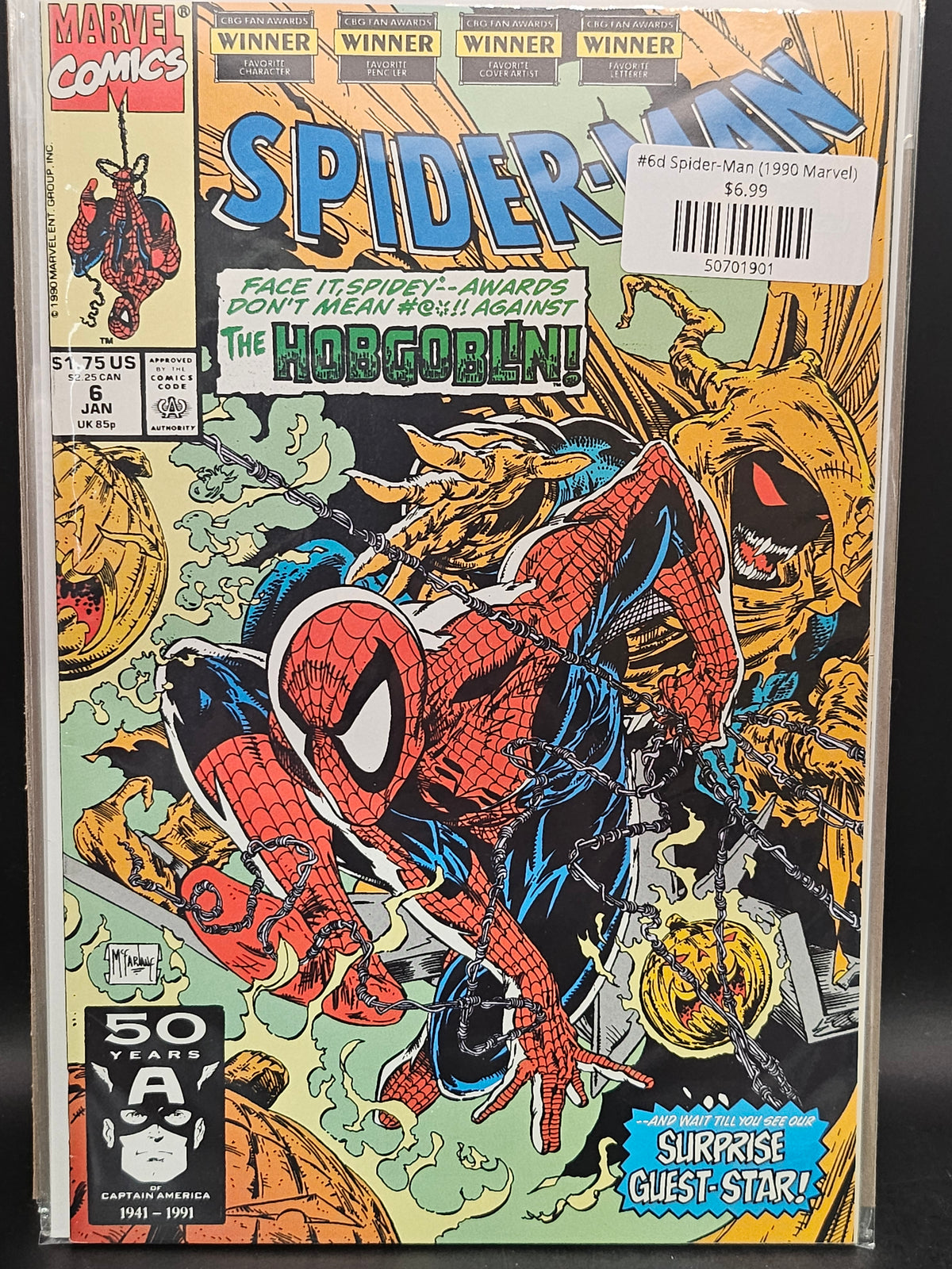 #6d Spider-Man (1990 Marvel)