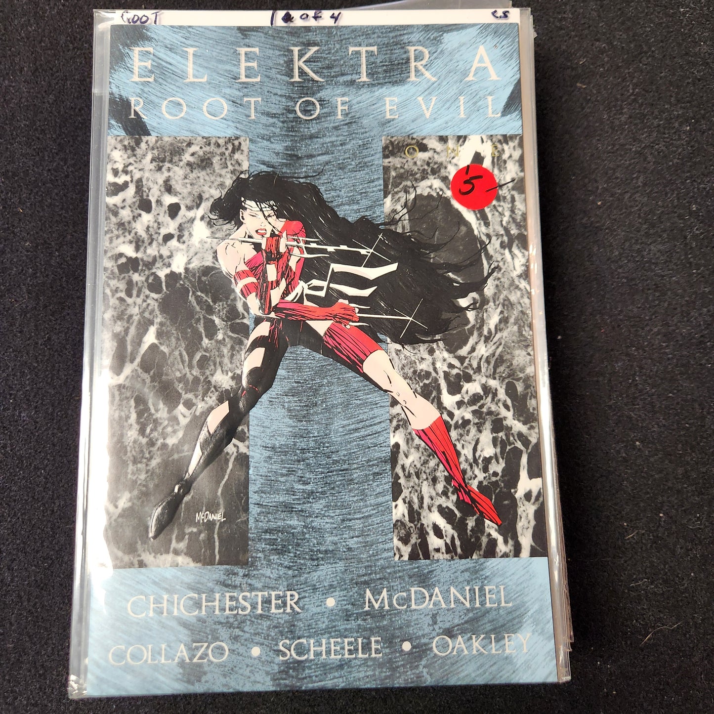 101.105 – #1 of 4 – root of evil – Elecktra Limited Series