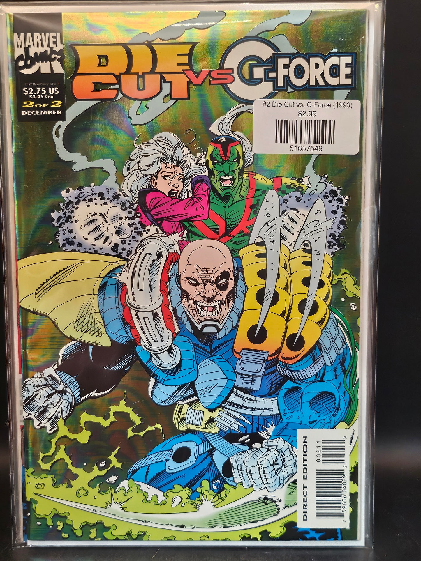 #2 Die Cut vs. G-Force (1993)