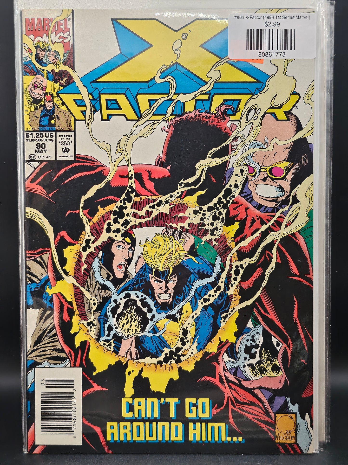 #90n X-Factor (1986 1st Series Marvel)