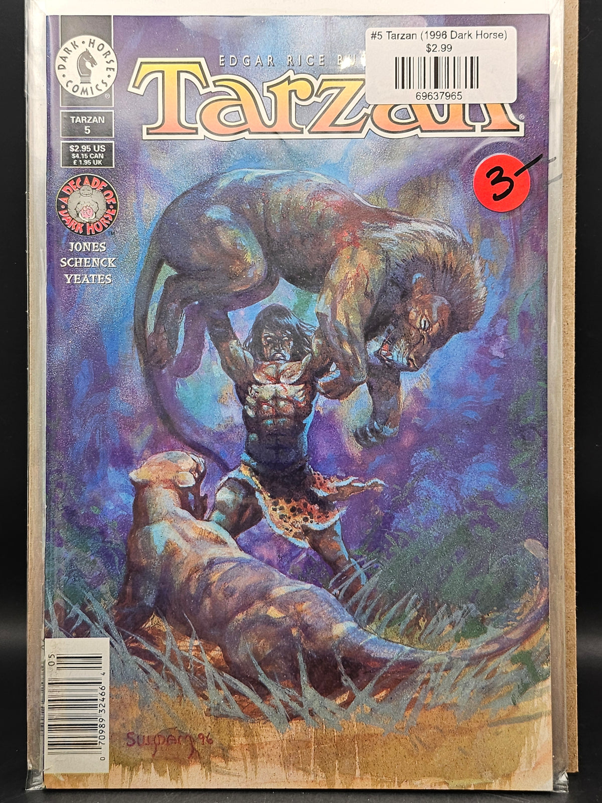 #5 Tarzan (1996 Dark Horse)
