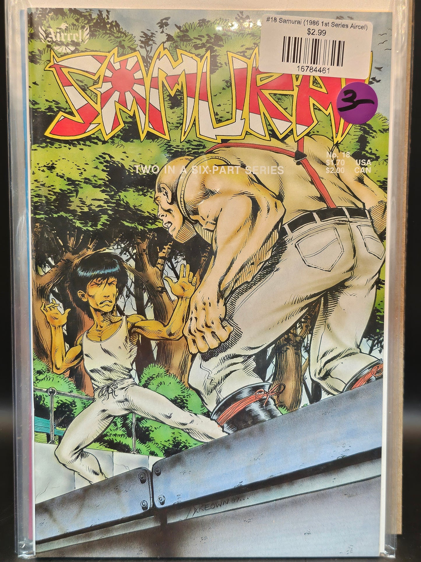 #18 Samurai (1986 1st Series Aircel)