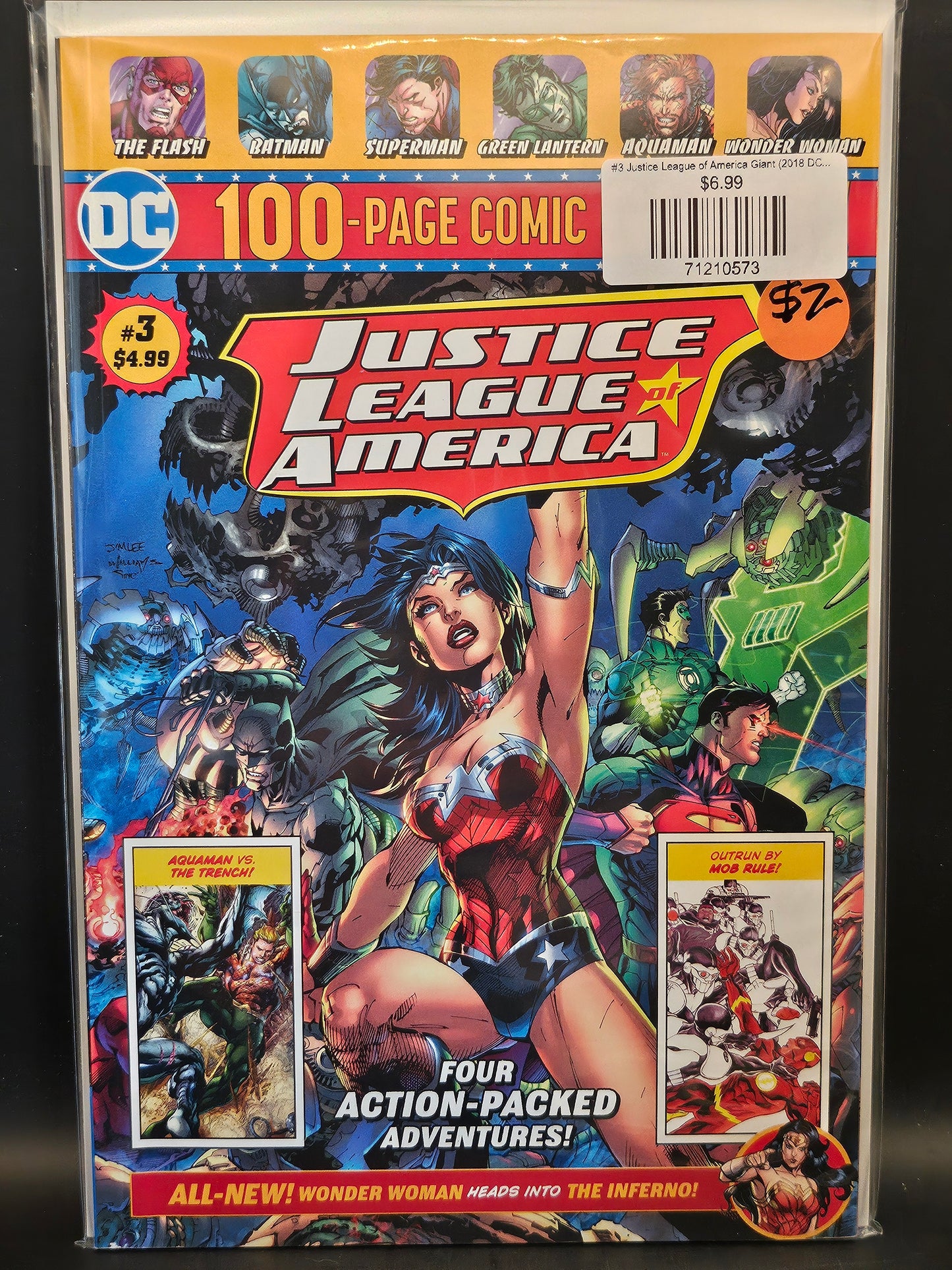 #3 Justice League of America Giant (2018 DC) Walmart Exclusive