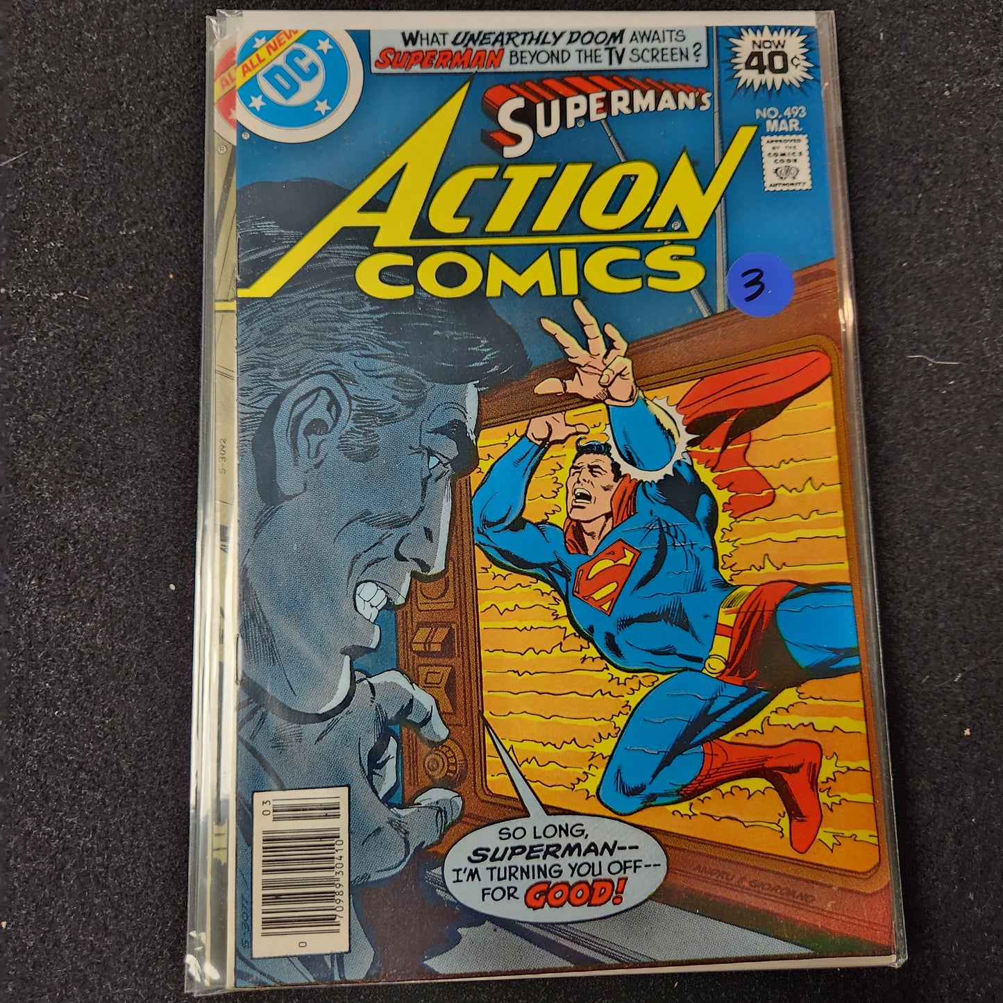 Action Comics #493 - The Unearthly Doom (DC 1979)