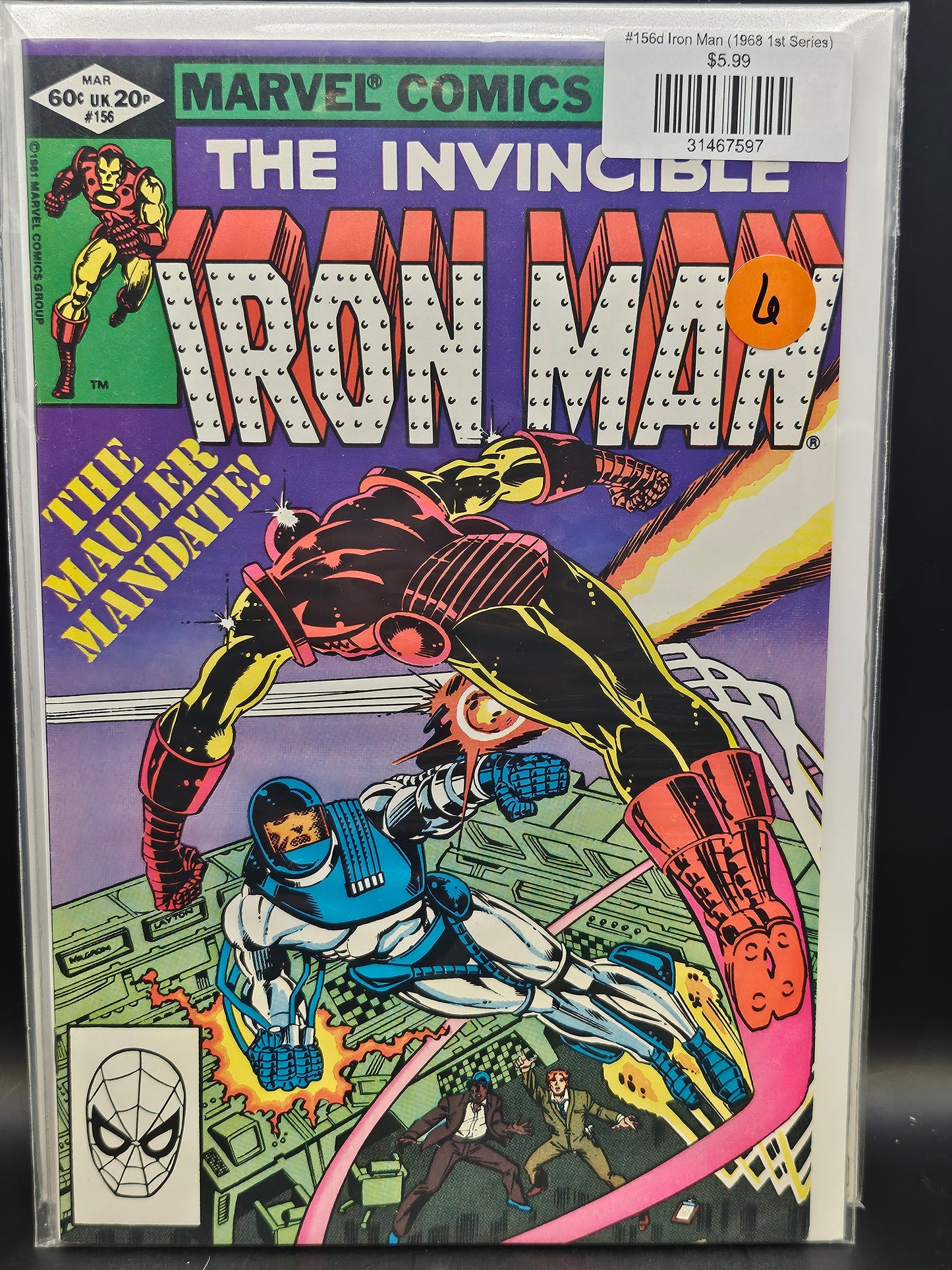 #156d Iron Man (1968 1st Series)