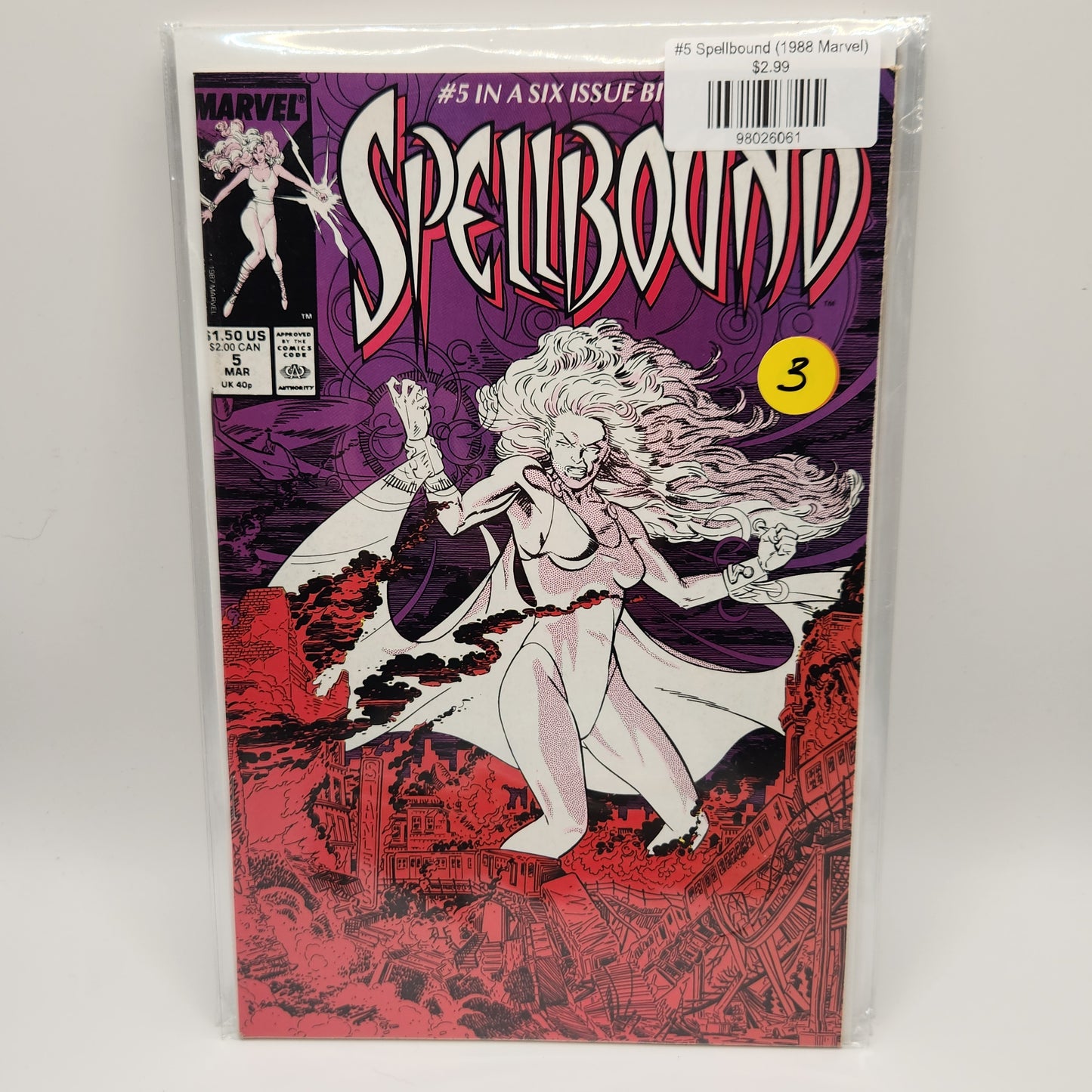 #5 Spellbound (1988 Marvel)