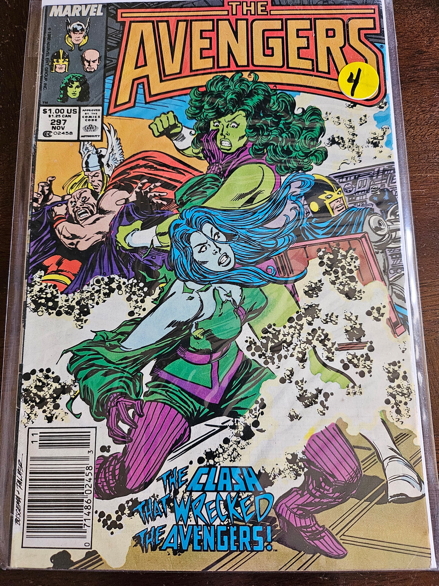 Avengers – Marvel Comics – (1963–1999) – Volume 1 – #297