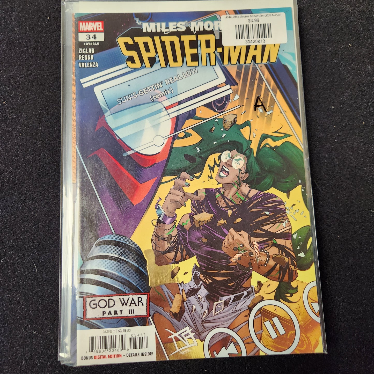 #34A Miles Morales Spider-Man (2023 Marvel)