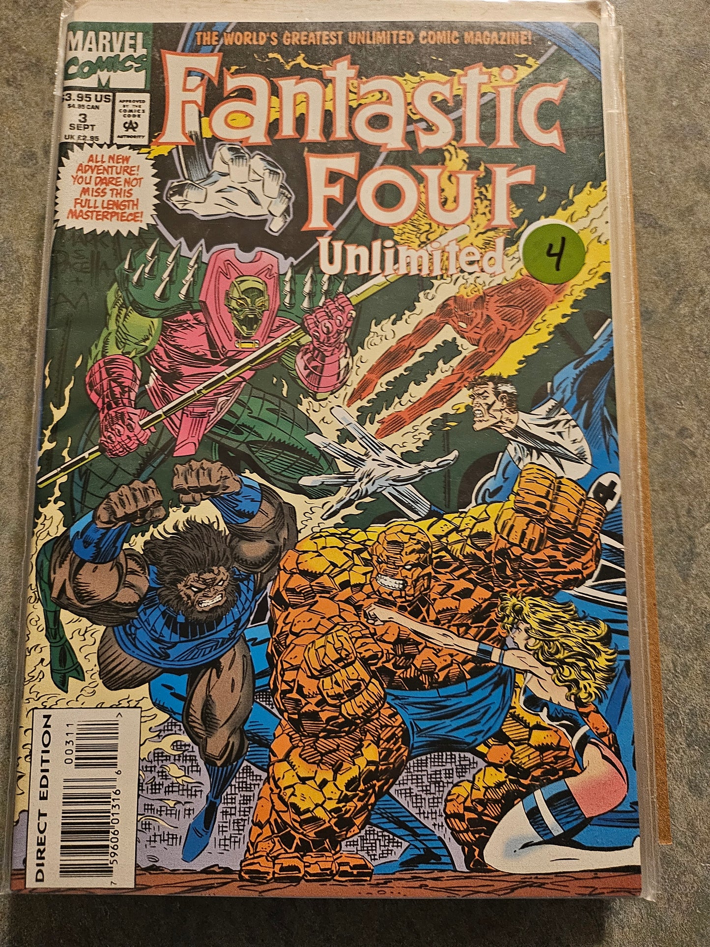 104.102 Fantastic Four – #3 – Unlimited (1993–1995)