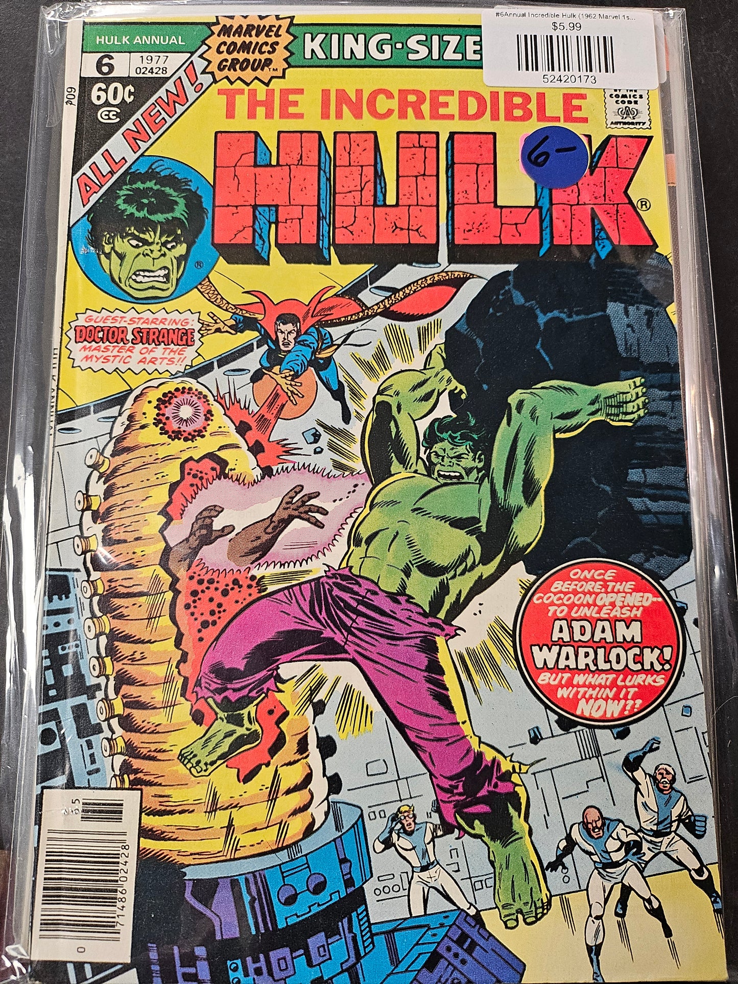 #6Annual Incredible Hulk (1962 Marvel 1st Series)