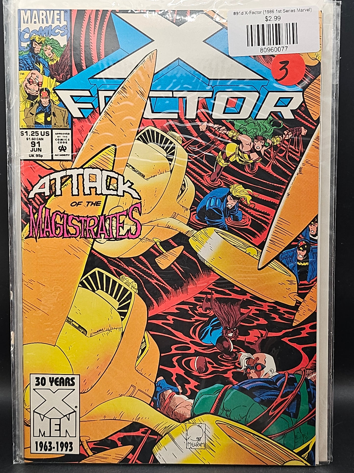 #91d X-Factor (1986 1st Series Marvel)