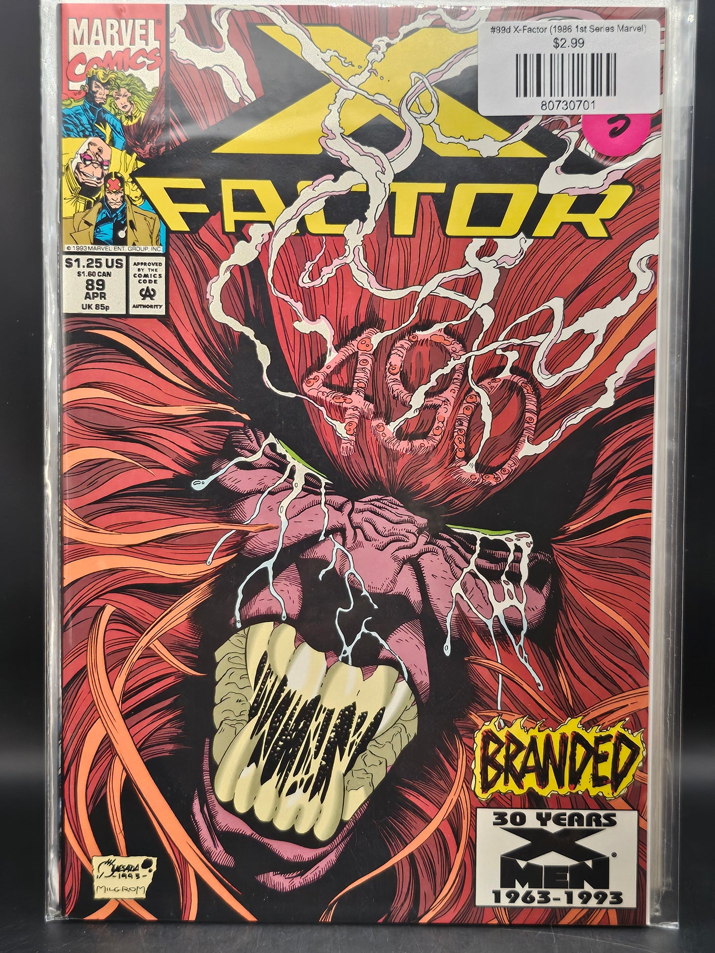 #89d X-Factor (1986 1st Series Marvel)