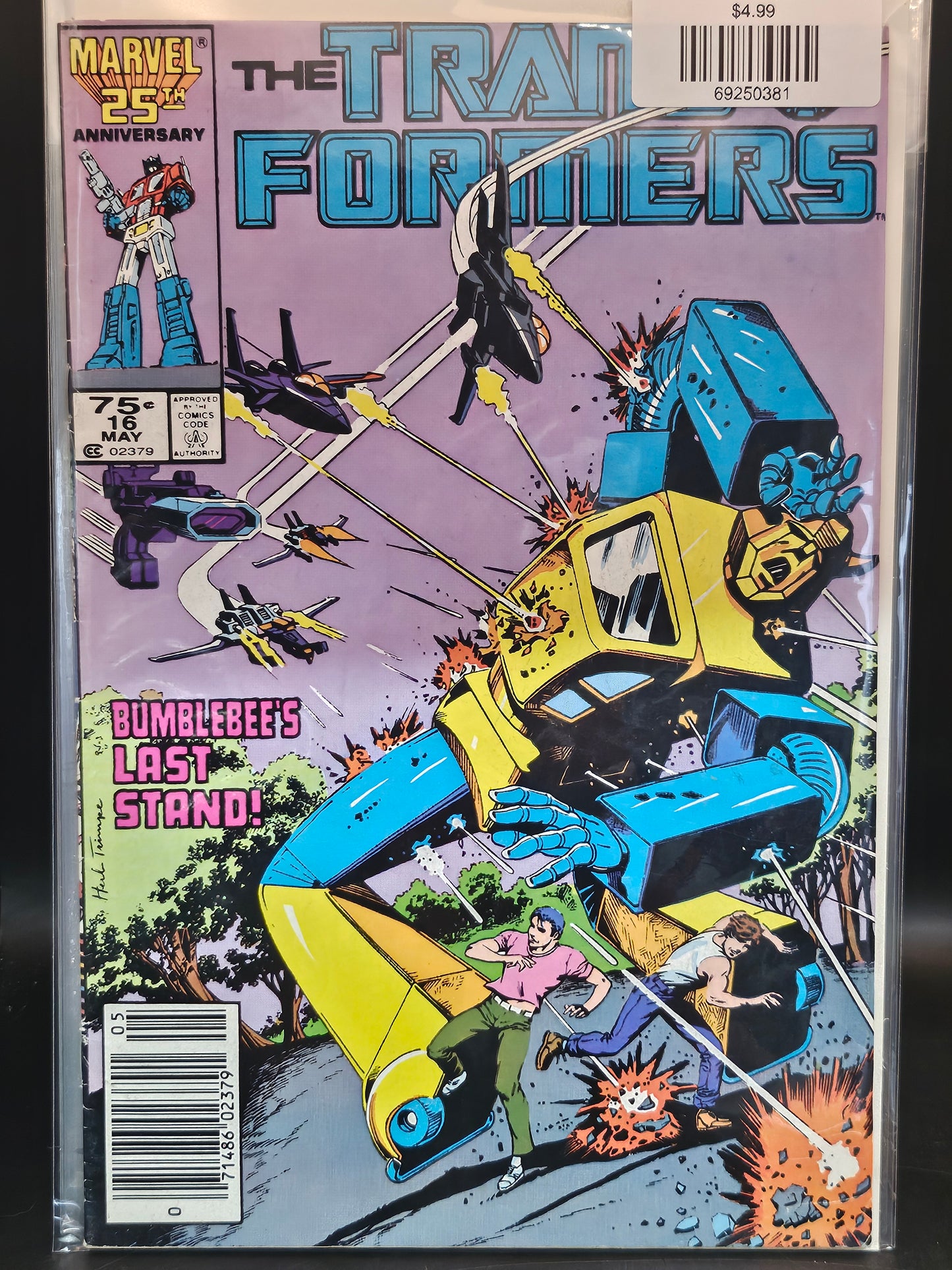 #16n Transformers (1984 Marvel)