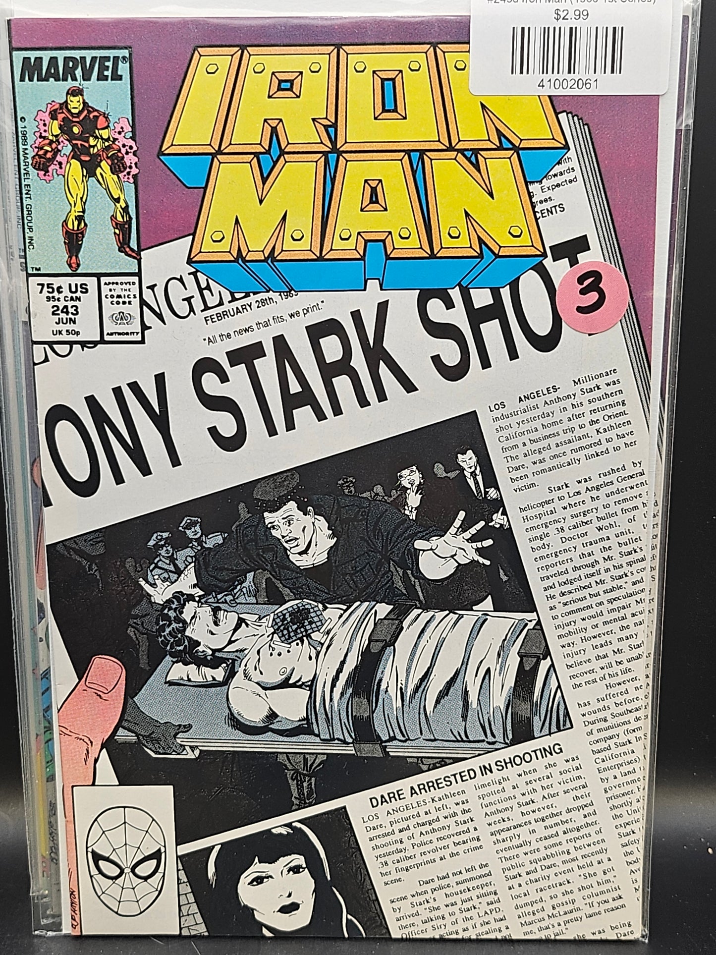 #243d Iron Man (1968 1st Series)