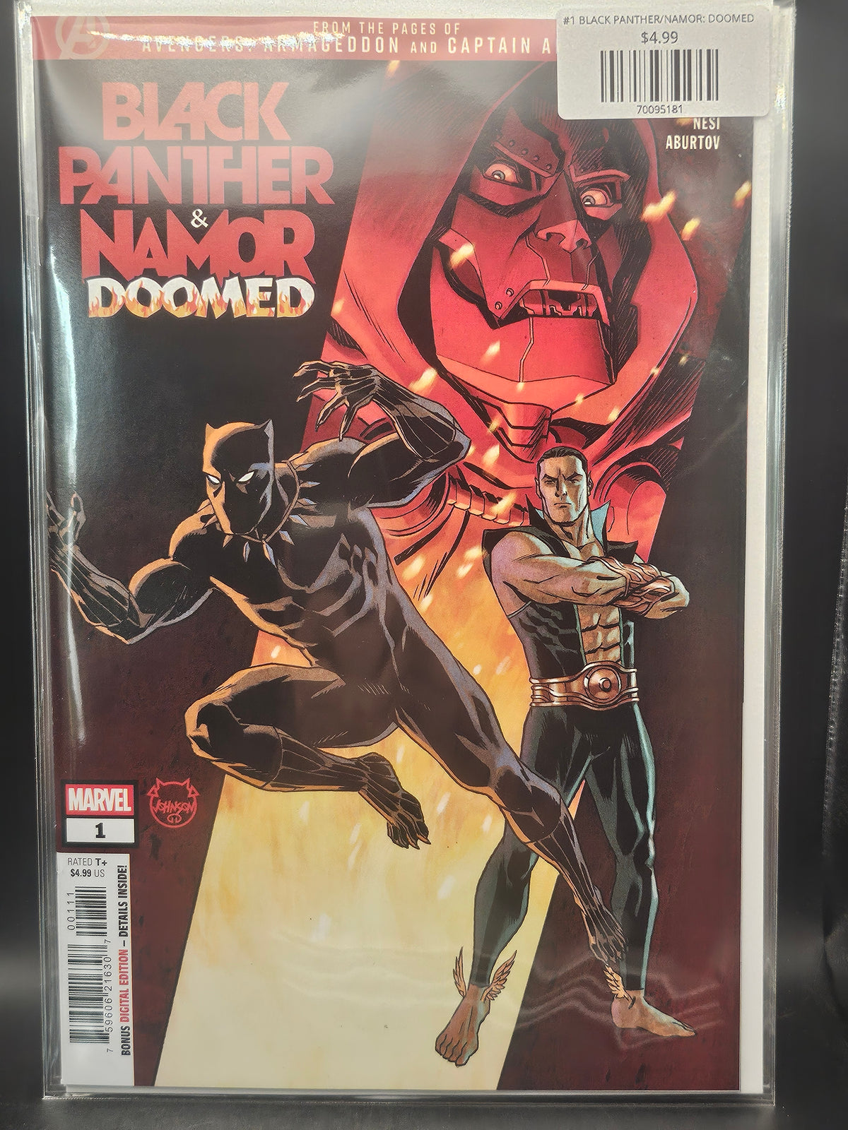 #1 BLACK PANTHER/NAMOR: DOOMED