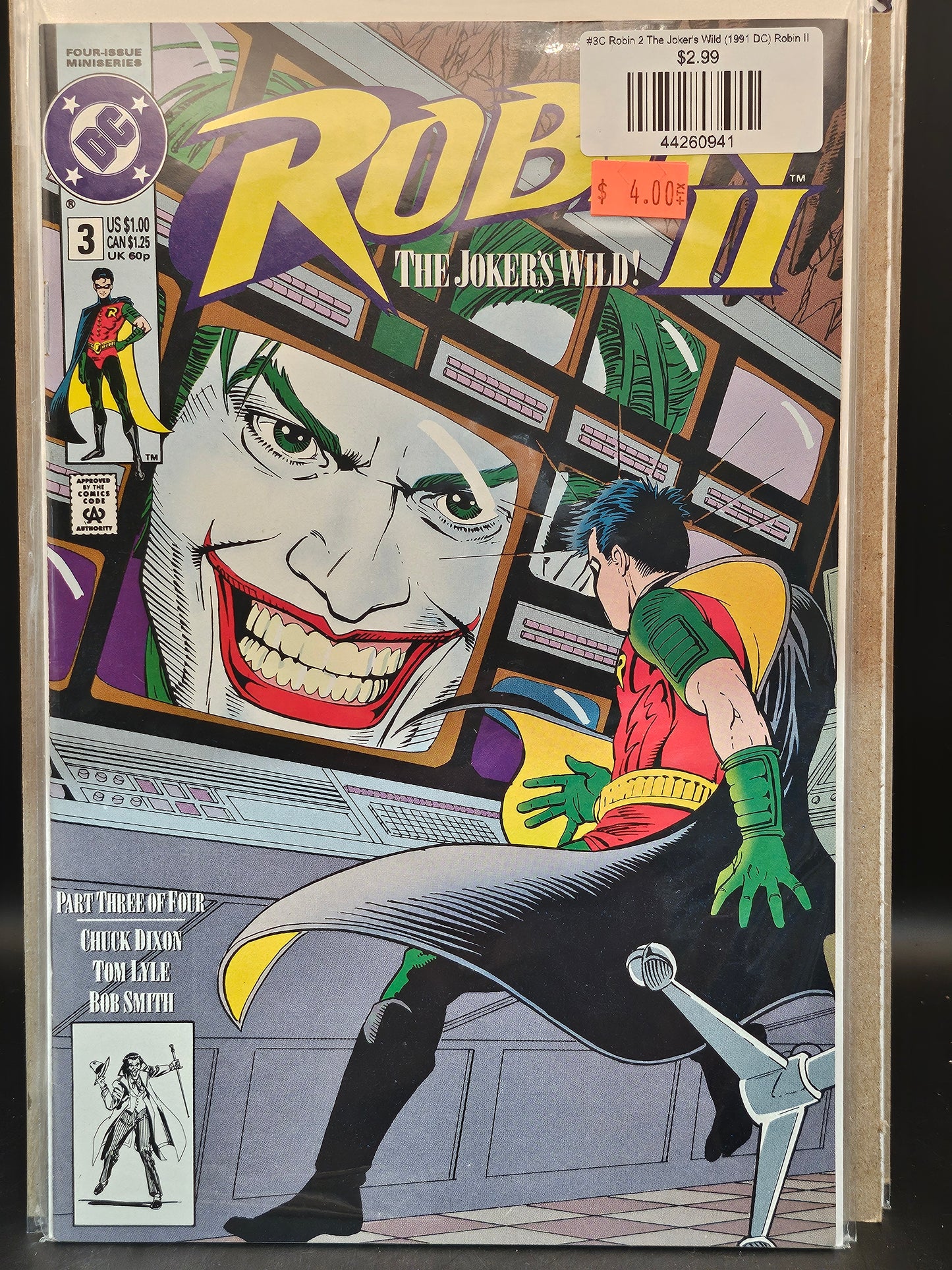 #3C Robin 2 The Joker's Wild (1991 DC) Robin II