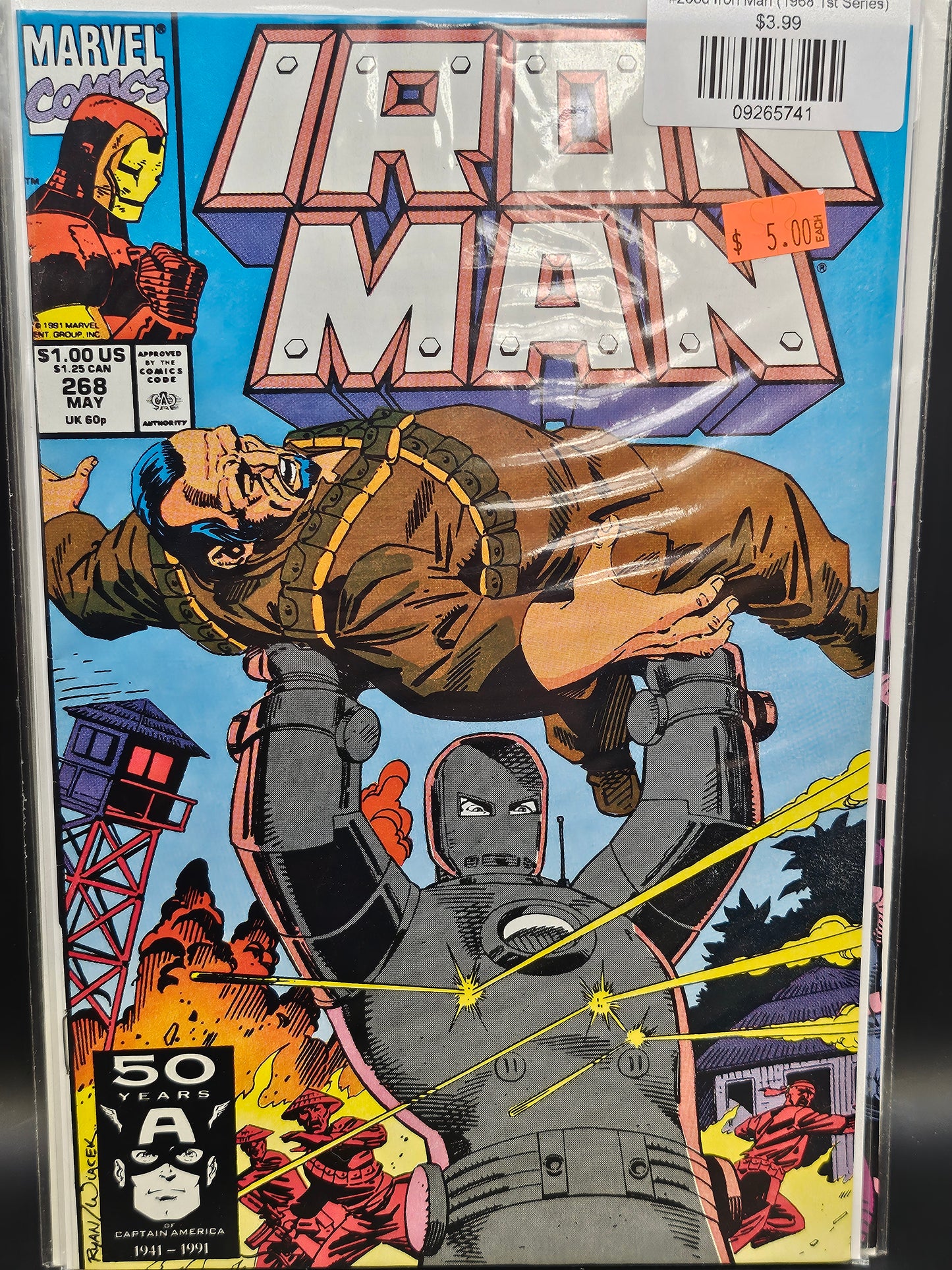 #268d Iron Man (1968 1st Series)