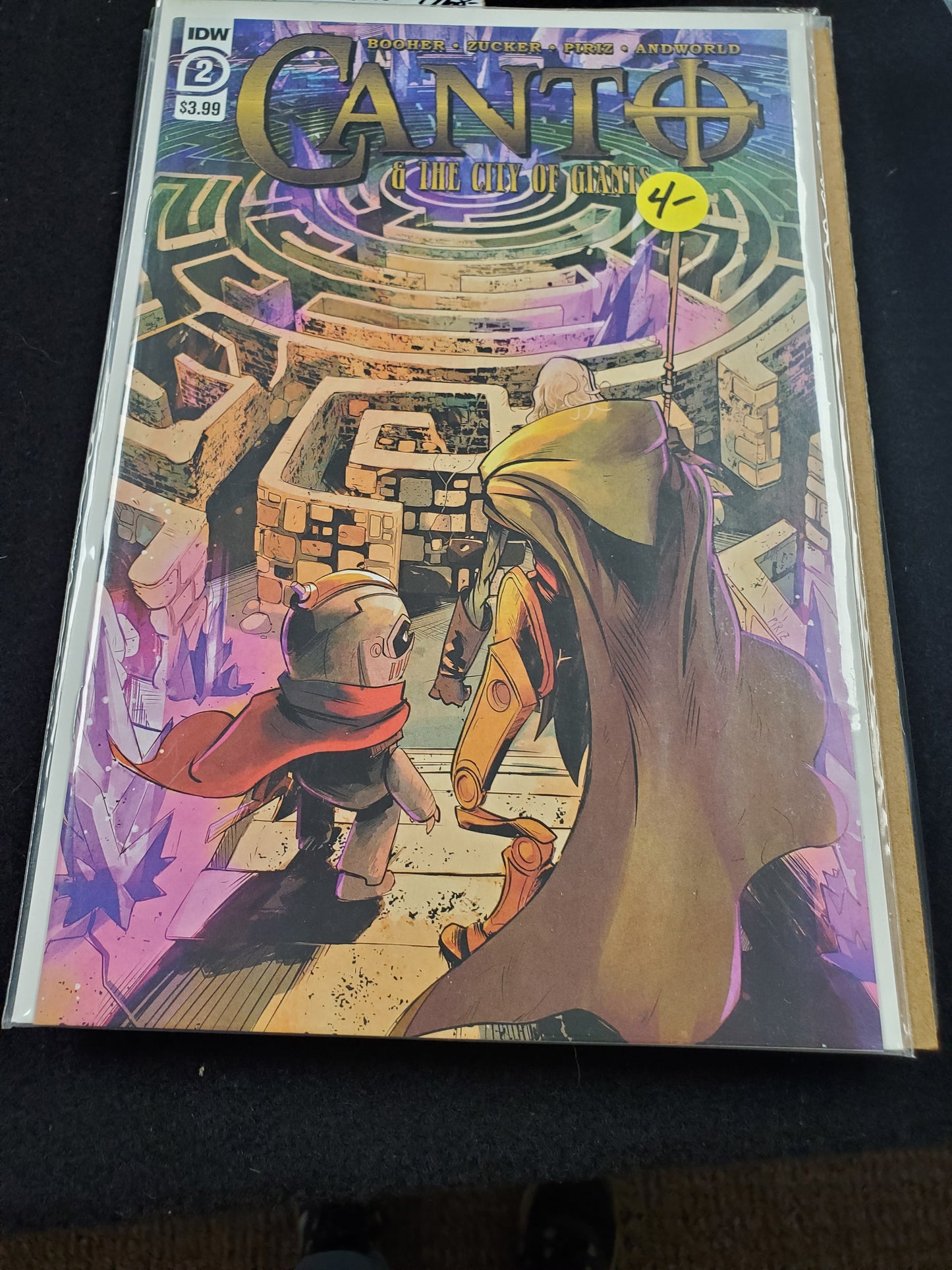 Canto and City of Giants – IDW Publishing – 2021 – Volume 1 – #2 - Cover A - Sebastian Piriz