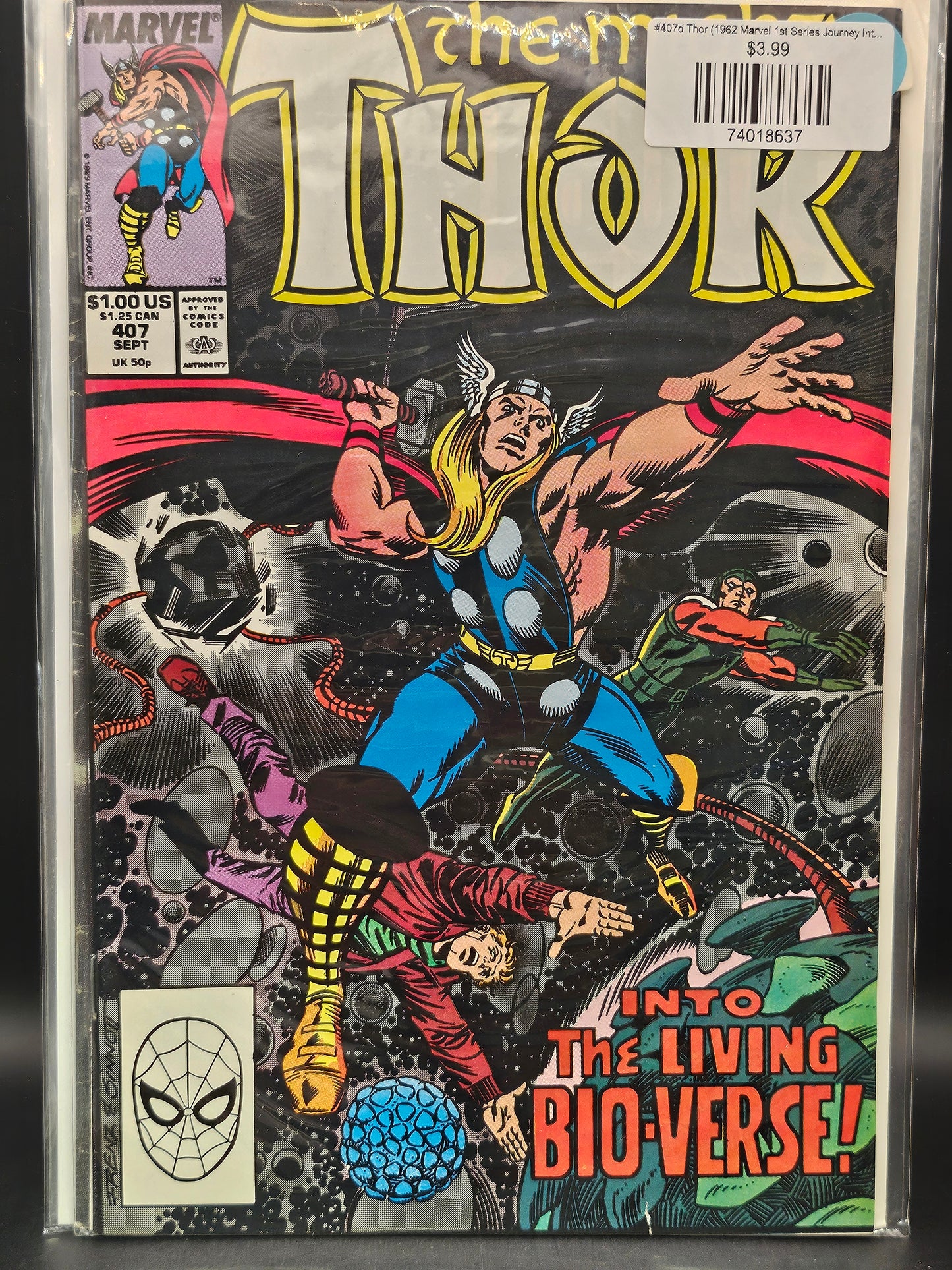 #407d Thor (1962 Marvel 1st Series Journey Into Mystery)