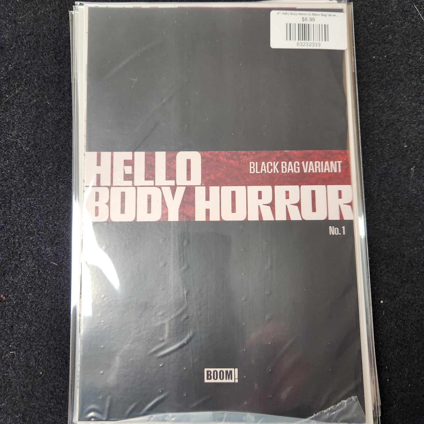#1 Hello Body Horror (C Black Bag Variant (dressed, Black Bag, Wayshak))