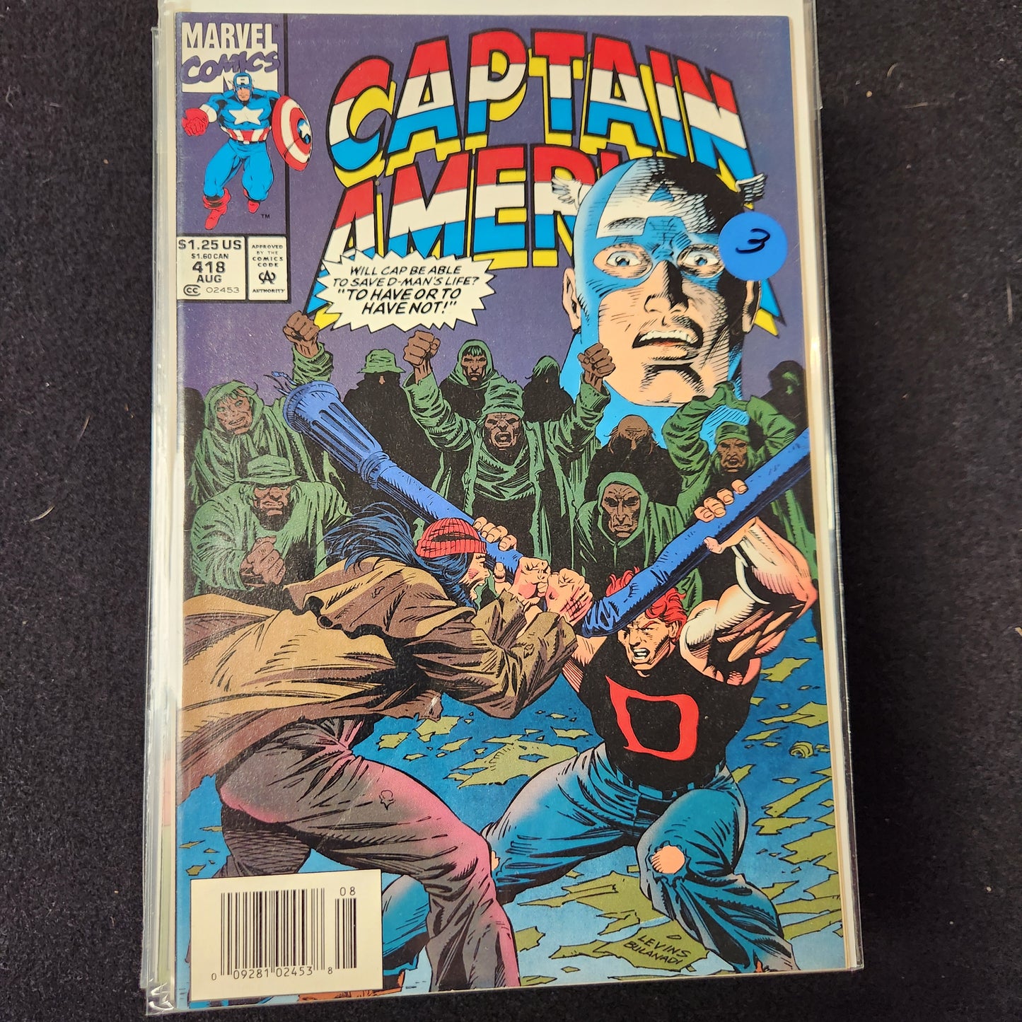 Captain America – Marvel – 1968–1996 – Volume 1 – Ongoing Series – #418