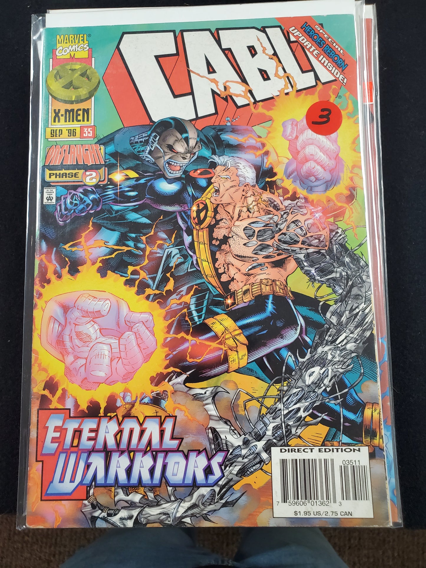 Cable – Marvel Comics – 1993–2002 – Volume 1 – #35 - Cover A - Direct Edition