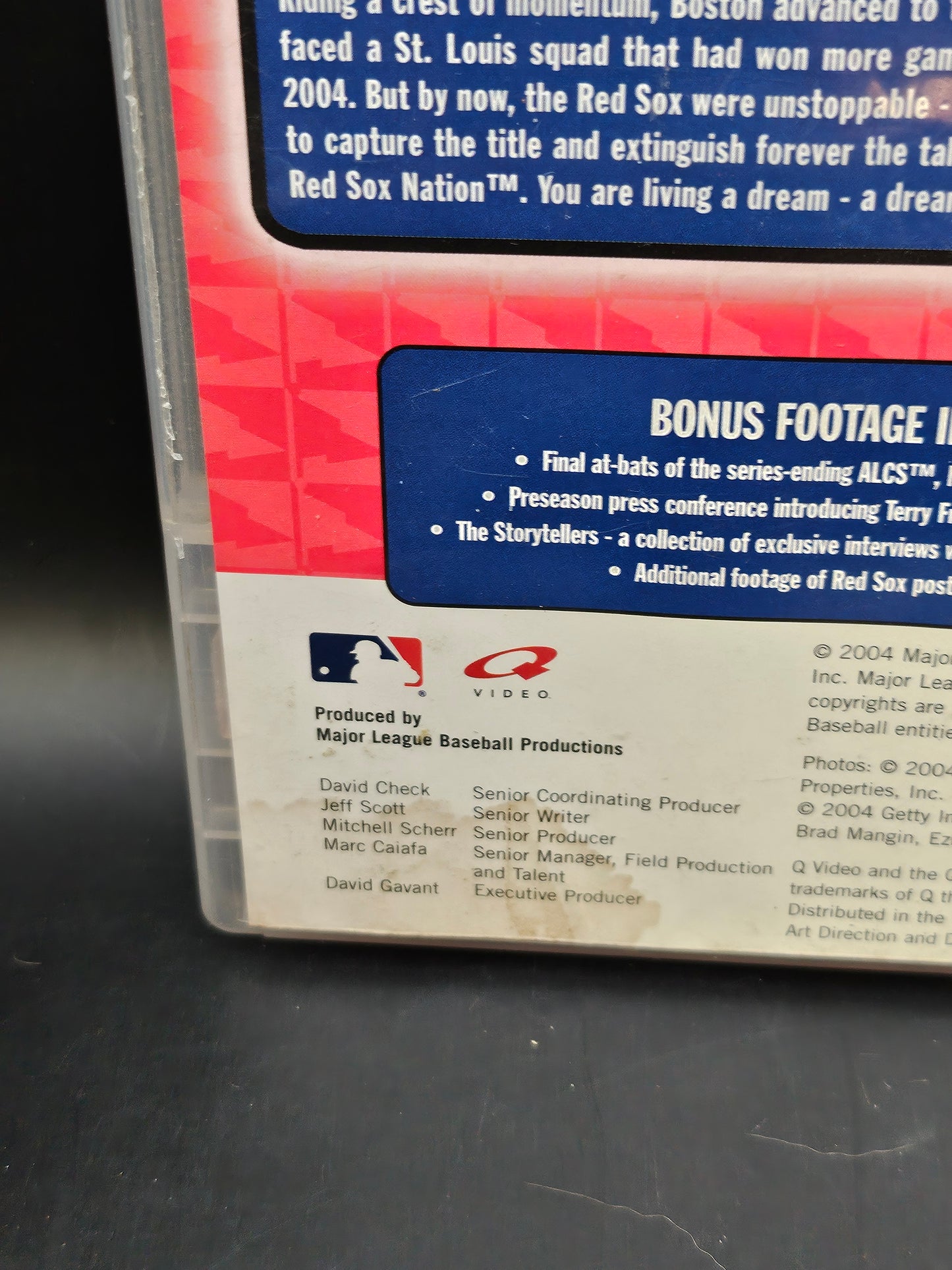 dvd World Series 2004 Red Sox vs Cardinals Baseball
