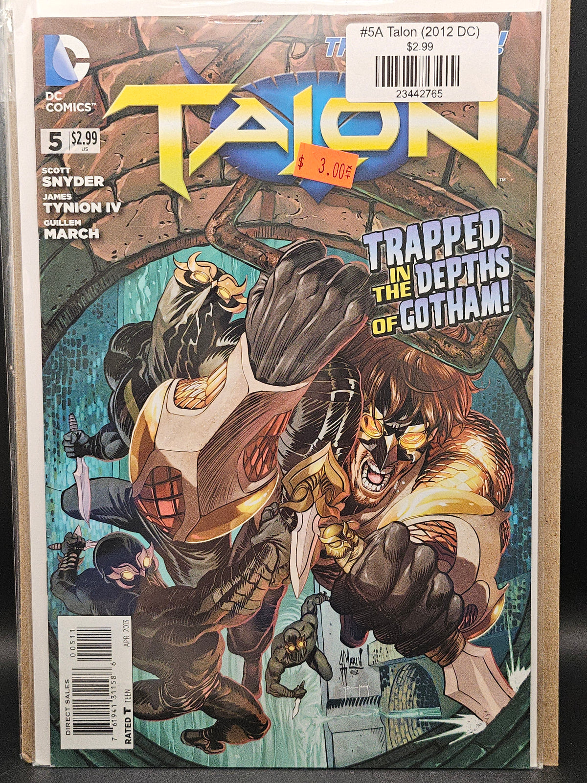 #5A Talon (2012 DC)