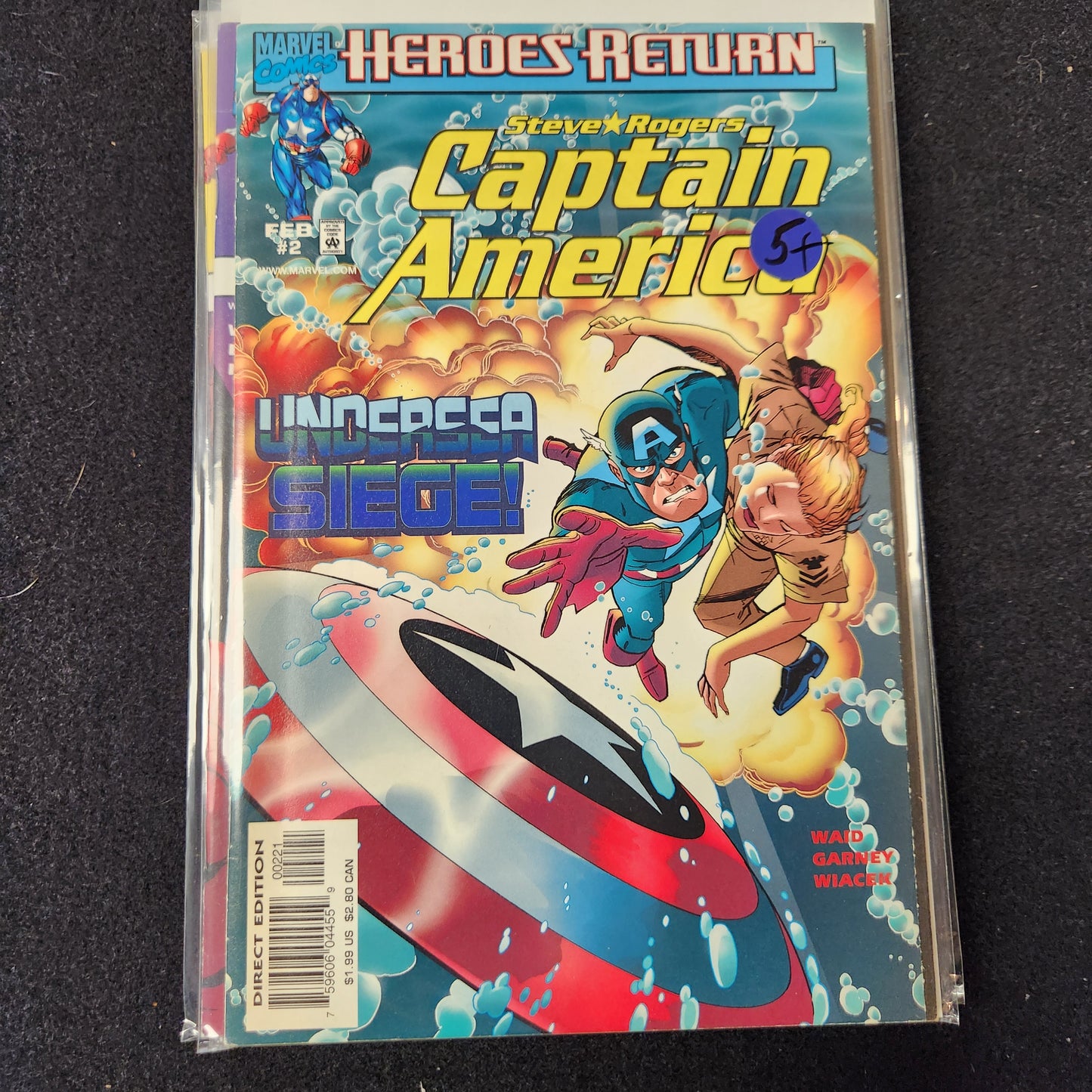 Captain America – Marvel – 1998–2002 – Volume 3 – Ongoing Series – #2 - Cover A