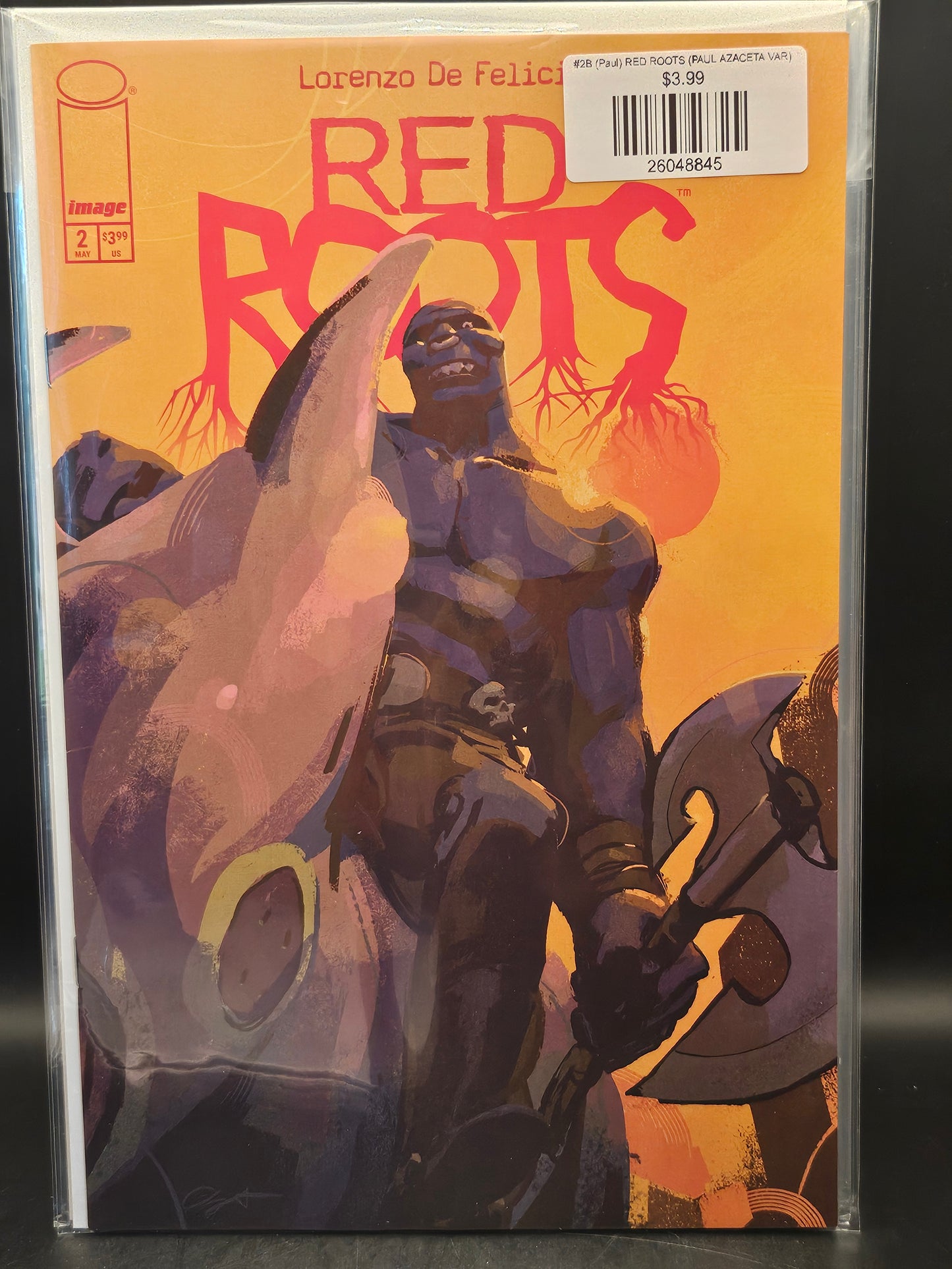 #2B (Paul) RED ROOTS (PAUL AZACETA VAR)