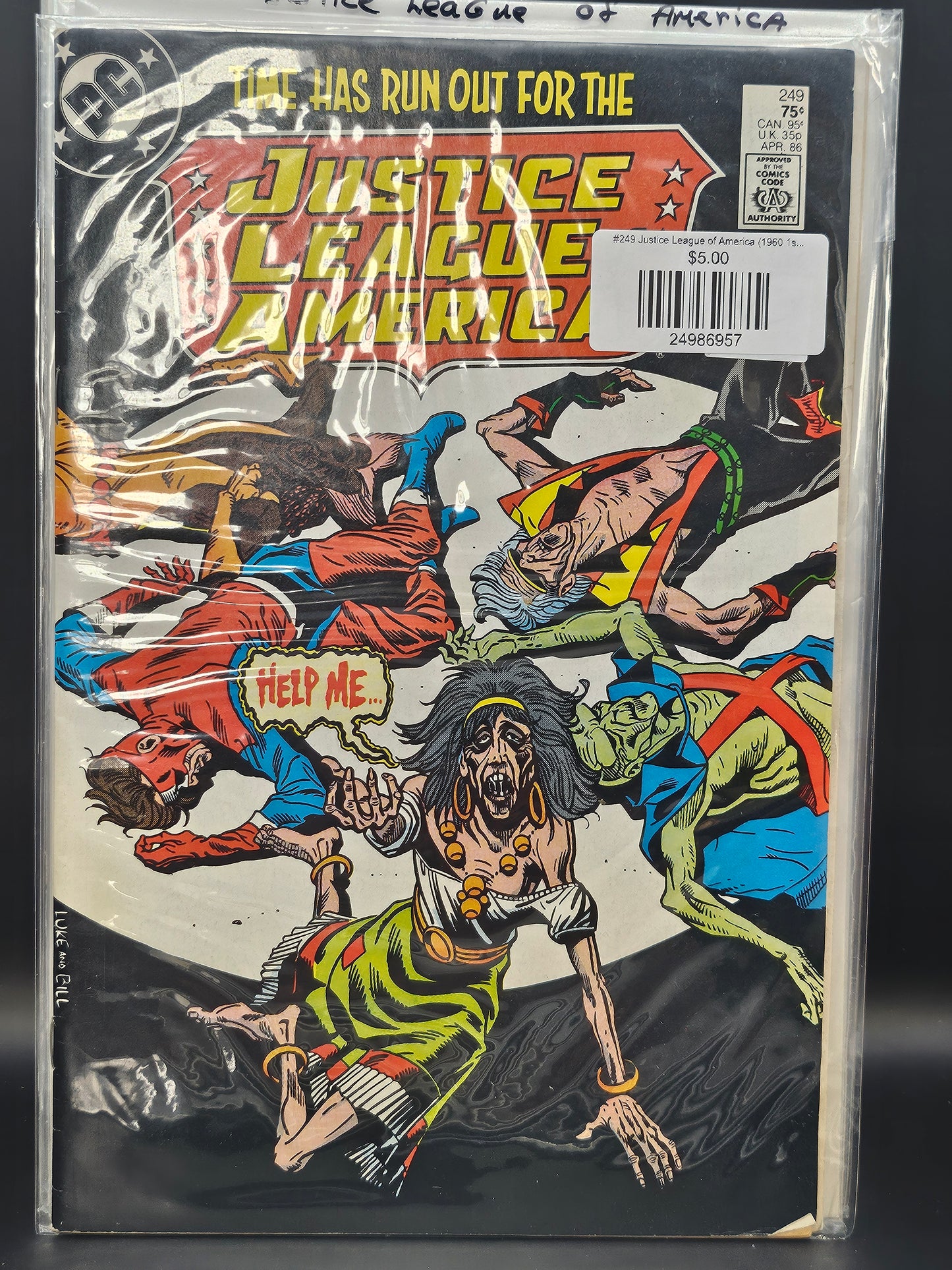 #249 Justice League of America (1960 1st Series)