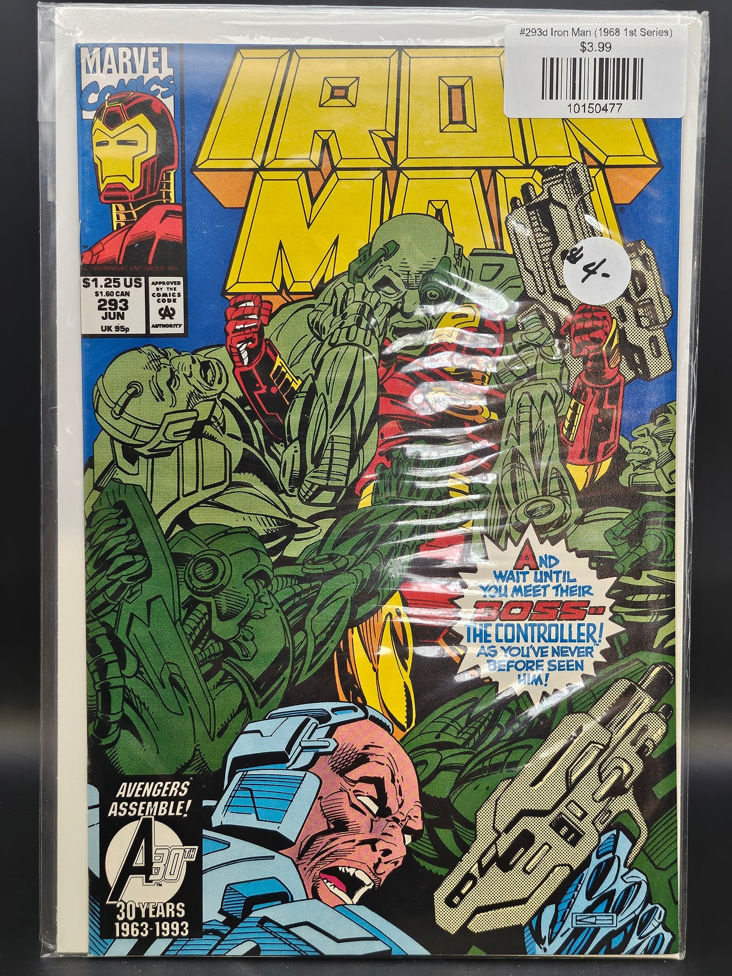 #293d Iron Man (1968 1st Series)
