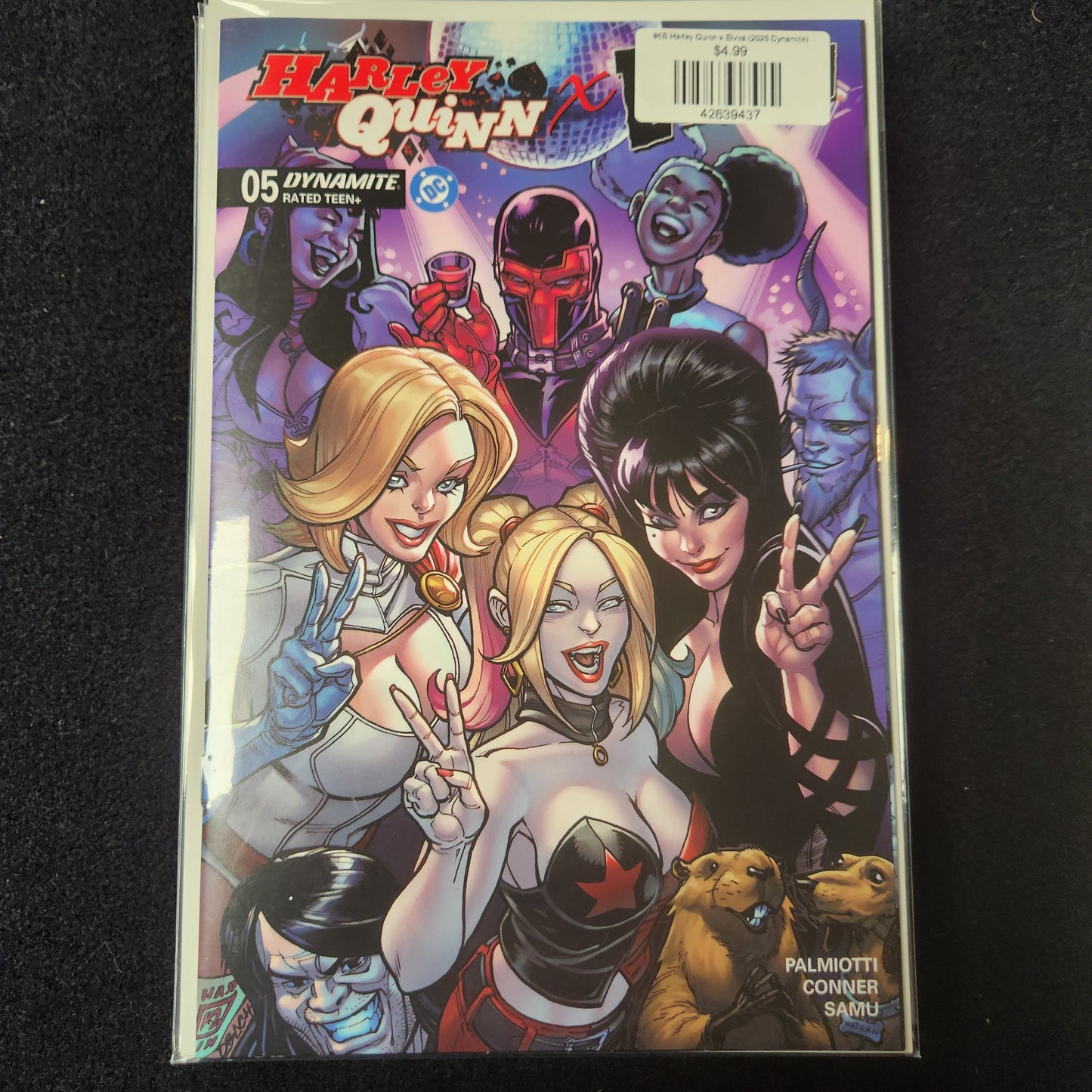 #5B Harley Quinn x Elvira (2025 Dynamite)