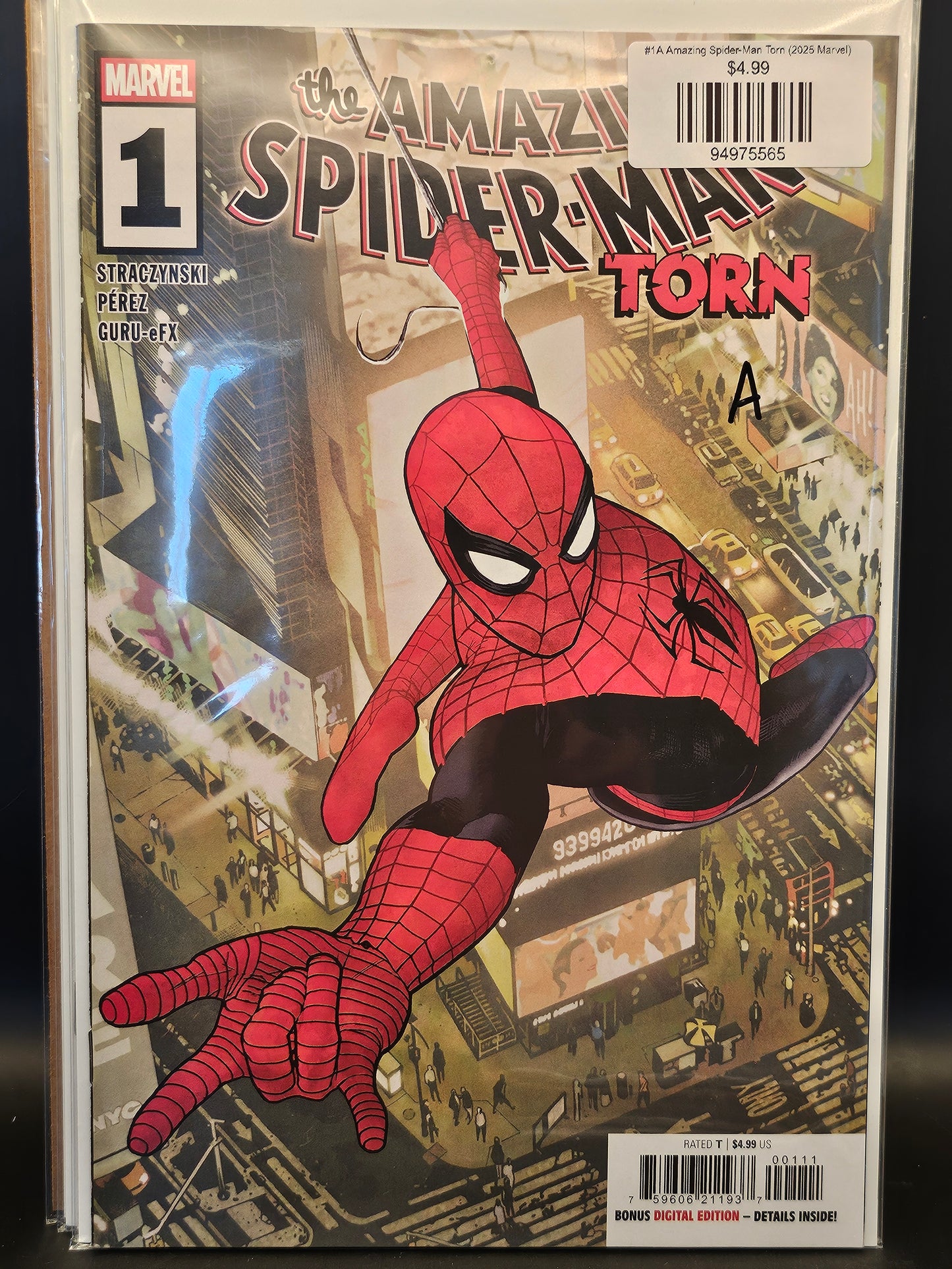 #1A Amazing Spider-Man Torn (2025 Marvel)