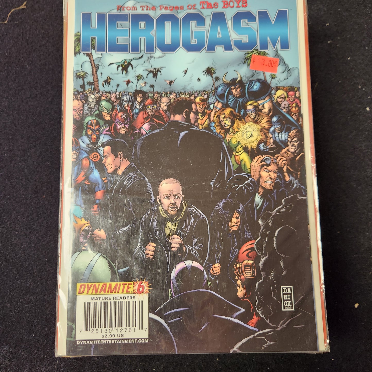 The Boys: Herogasm – Dynamite Entertainment – (2009) – Volume 1 – Limited Series - #6 of 6