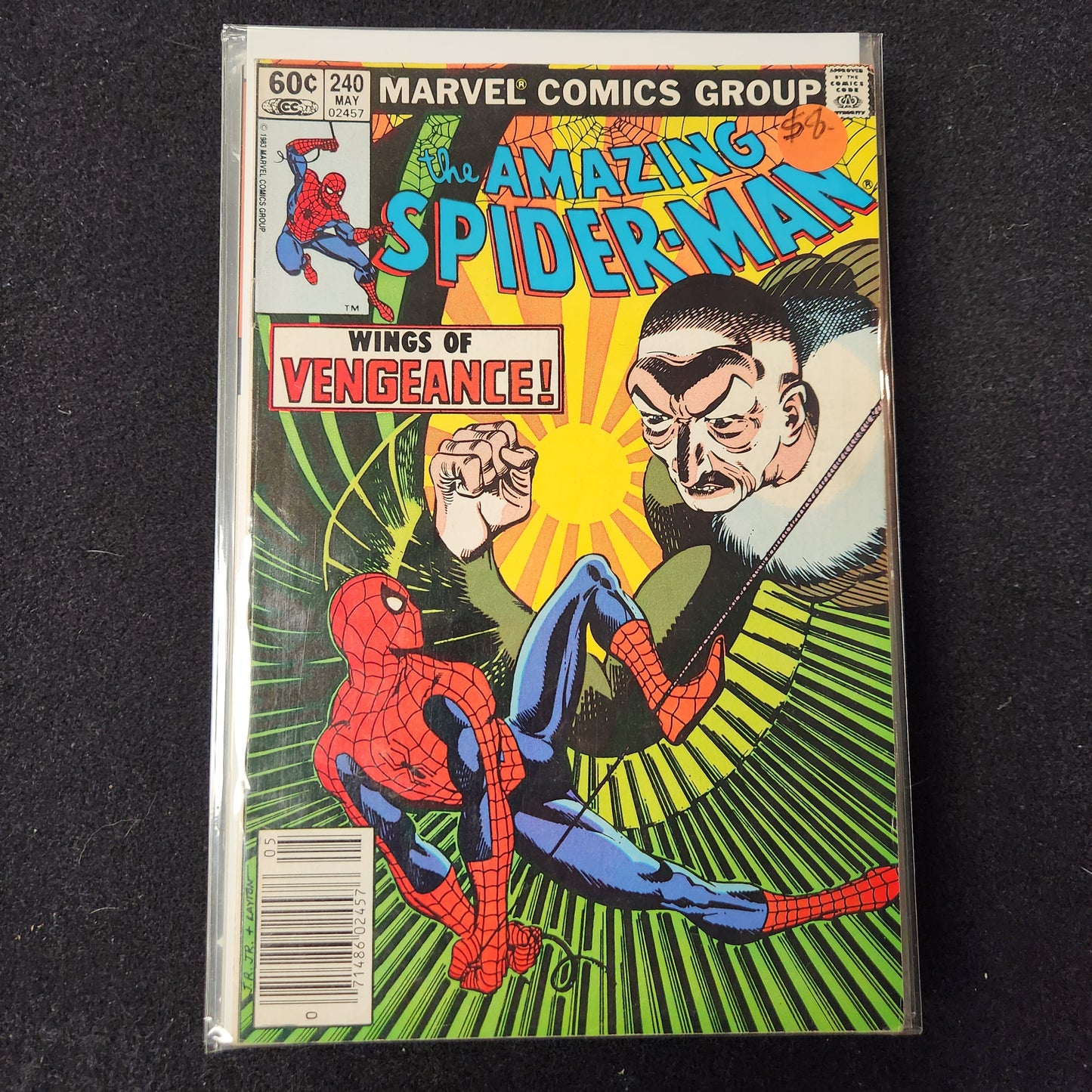 Amazing Spiderman V1 1963–1998 #240 (1982) — Wings of Vengeance