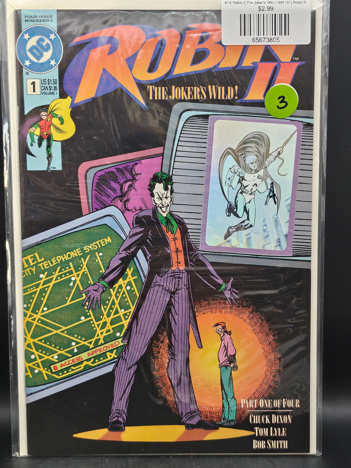 #1A Robin 2 The Joker's Wild (1991 DC) Robin II