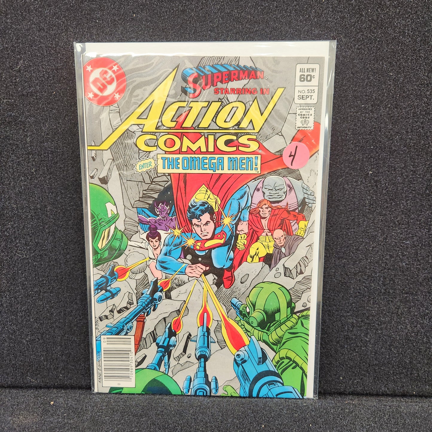 Action Comics #535 - Superman vs The Omega Men (DC 1982)