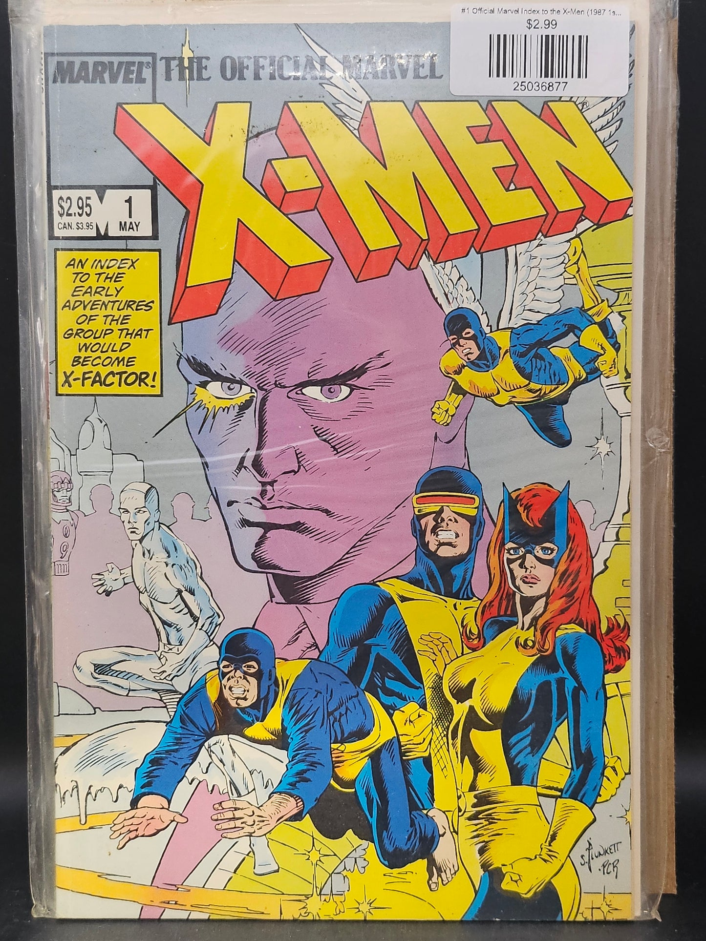 #1 Official Marvel Index to the X-Men (1987 1st Series)