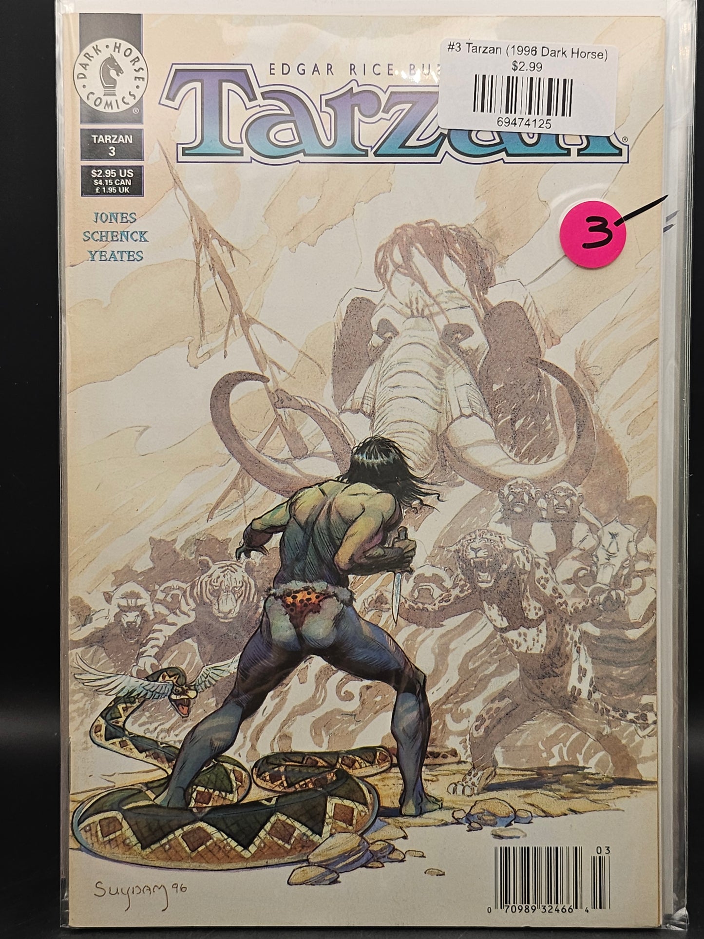 #3 Tarzan (1996 Dark Horse)