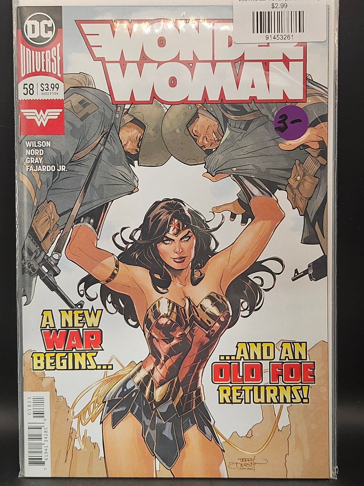 #58A Wonder Woman (2016 5th Series)